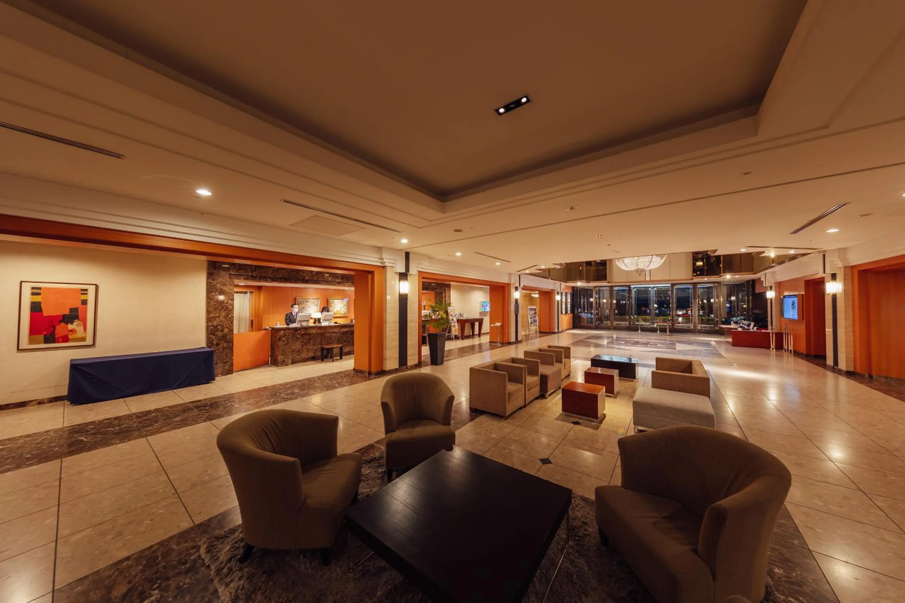 Lobby or reception in Kokusai 21 International Hotel