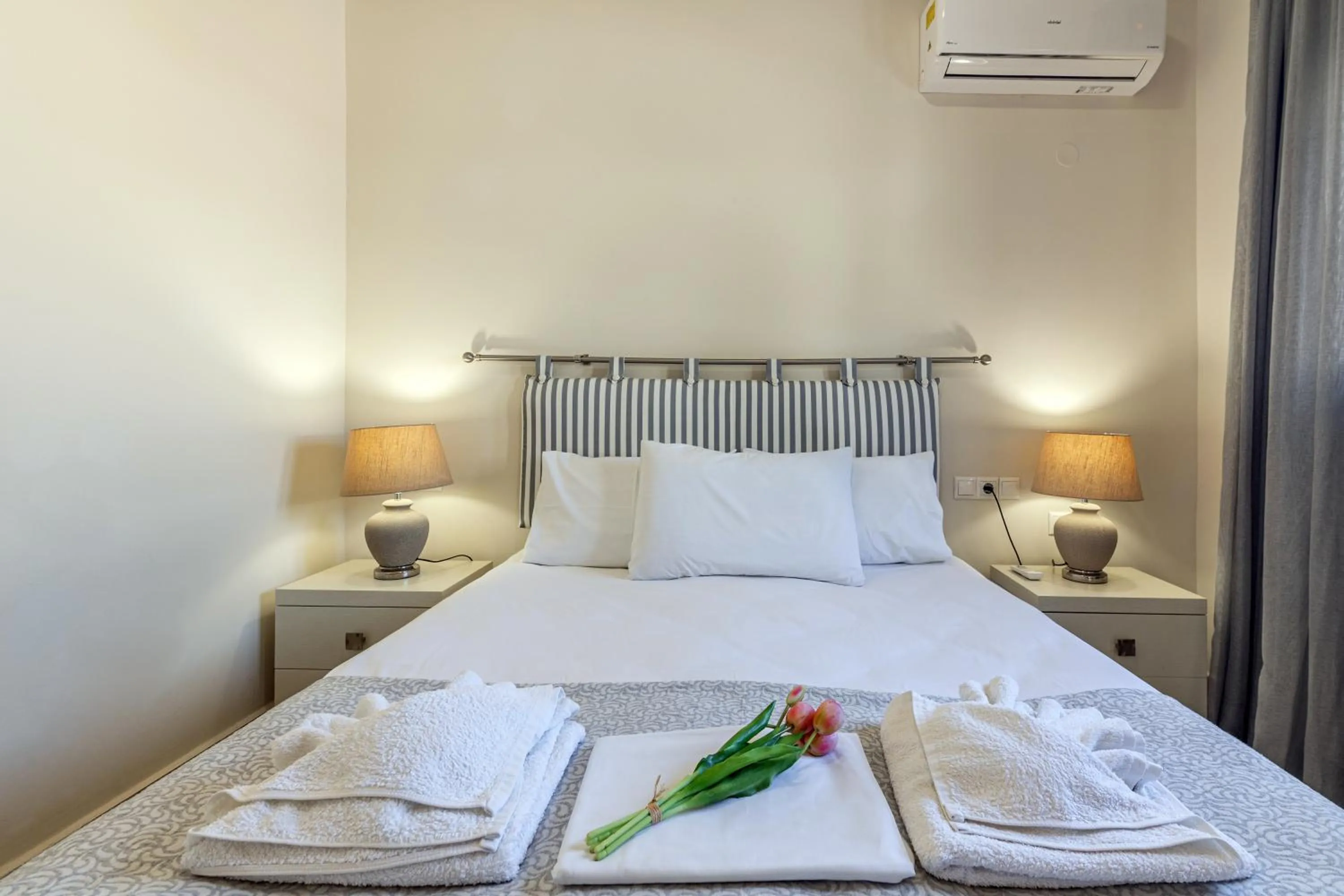 Bed in Archanes Cosy Residence