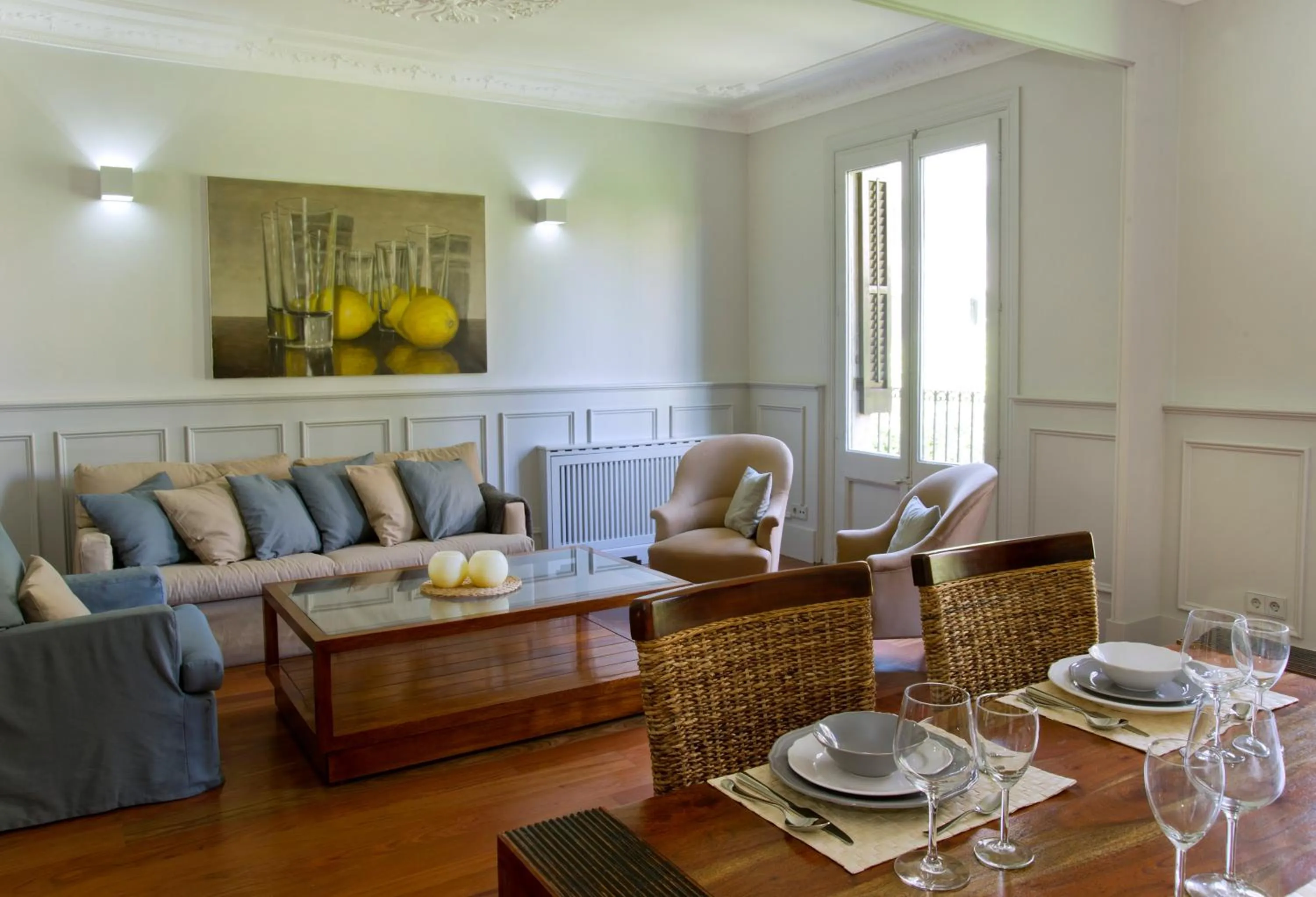 Living room in Montaber Apartment - Bailén