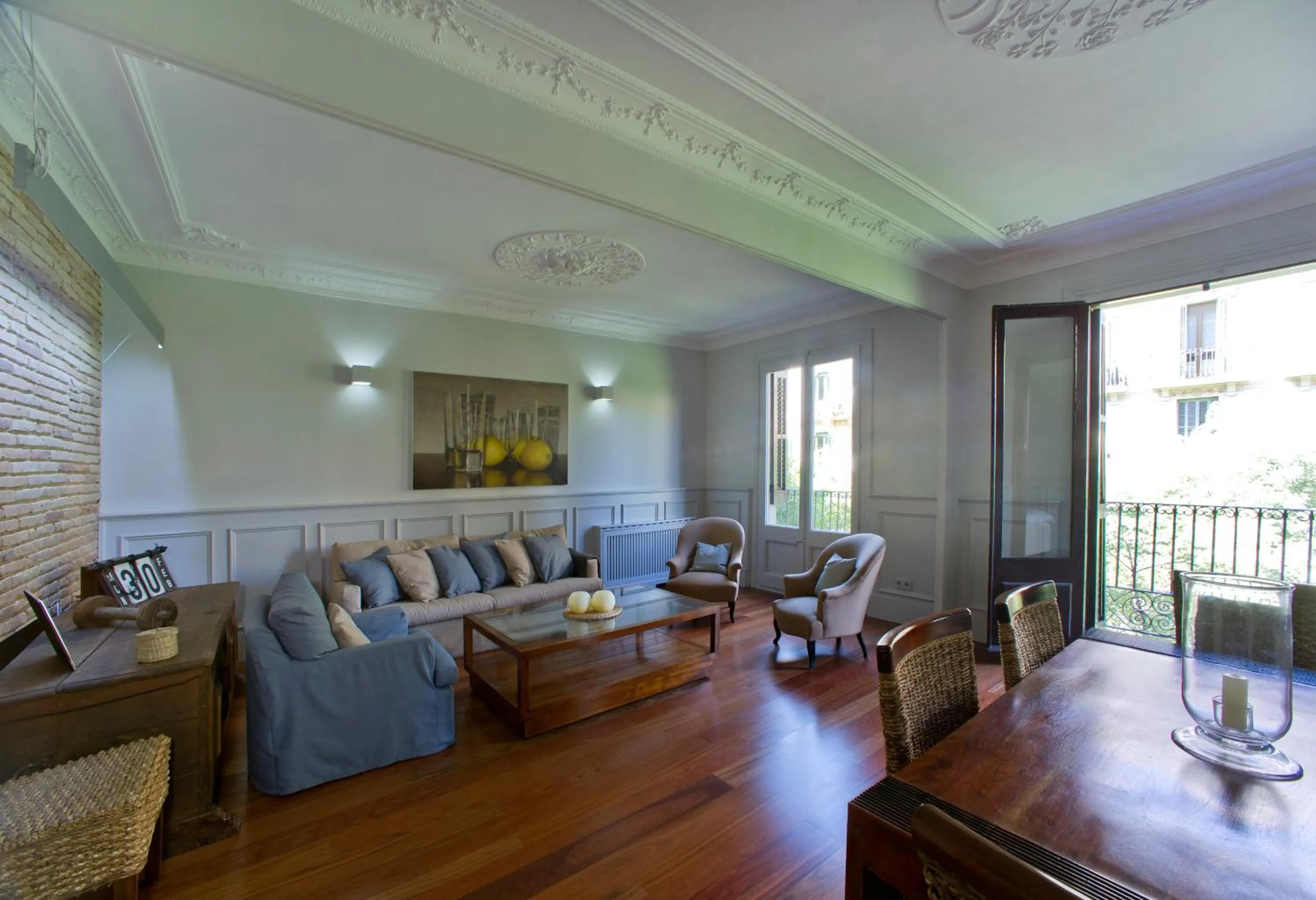 Living room in Montaber Apartment - Bailén