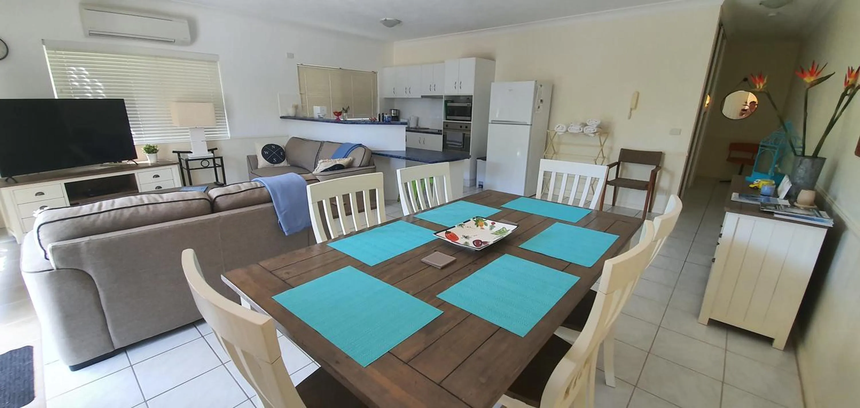 Living room in The Beach Place