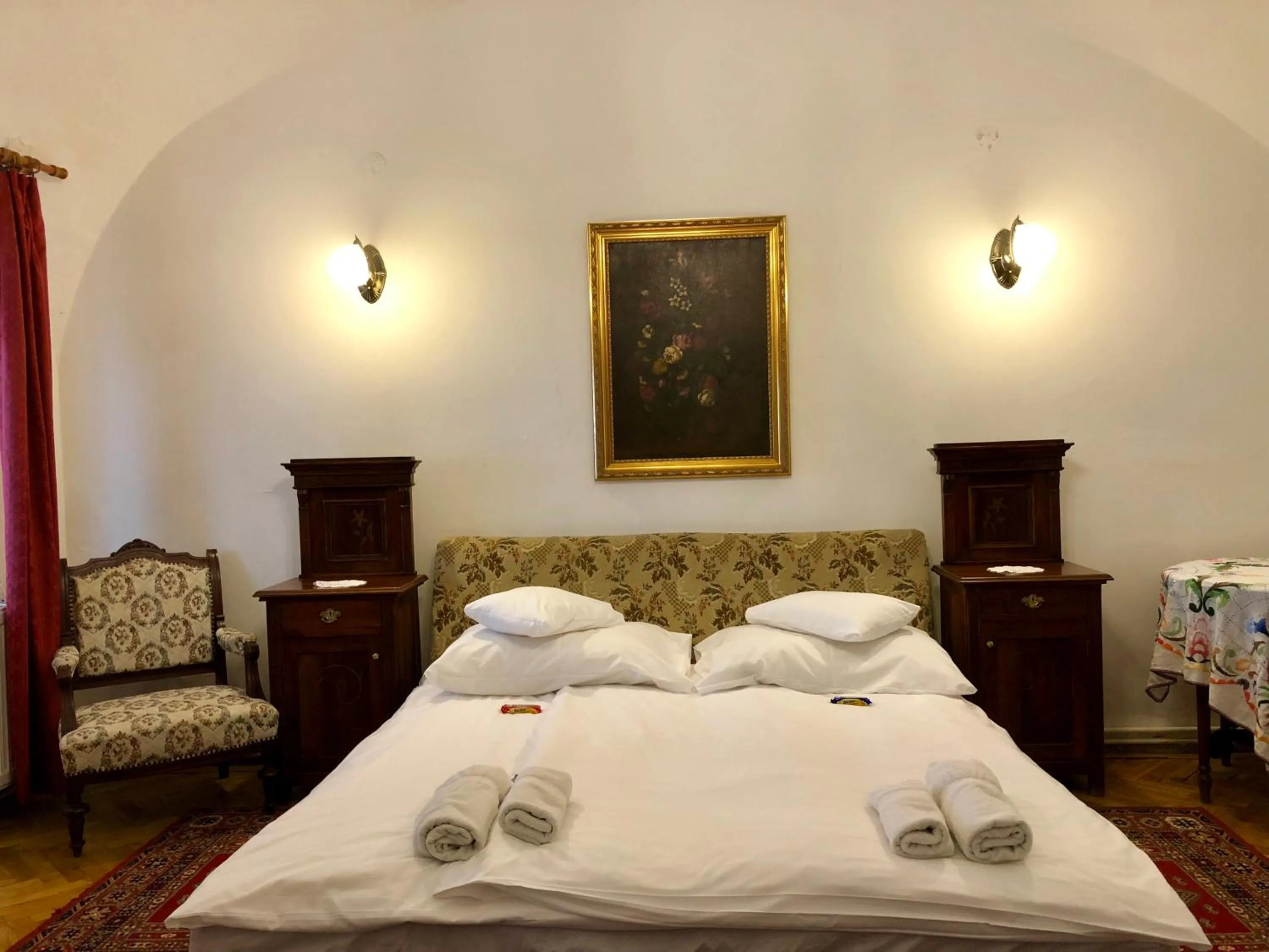 Bed in The Houses of History - anno 1830