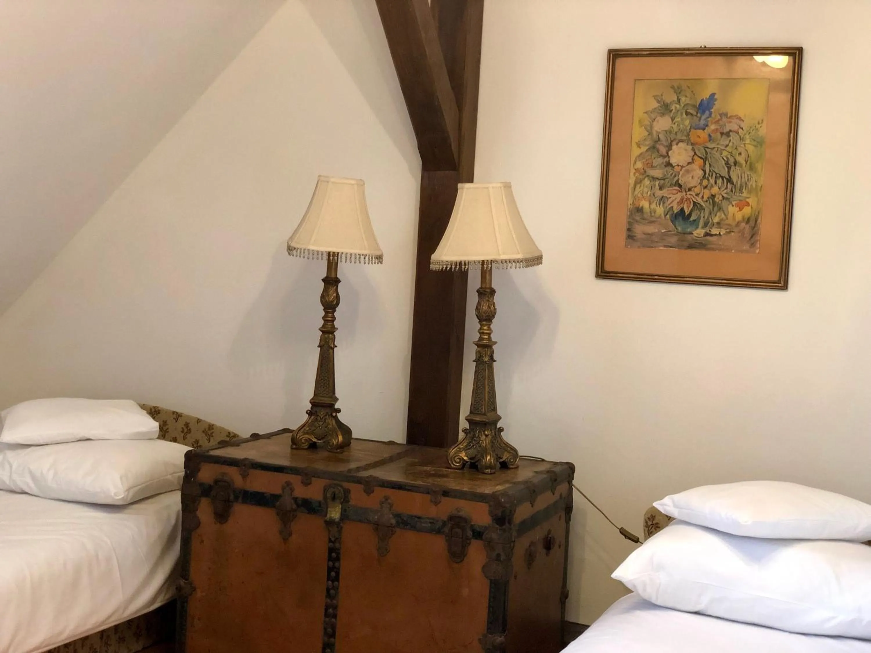 Bed in The Houses of History - anno 1830