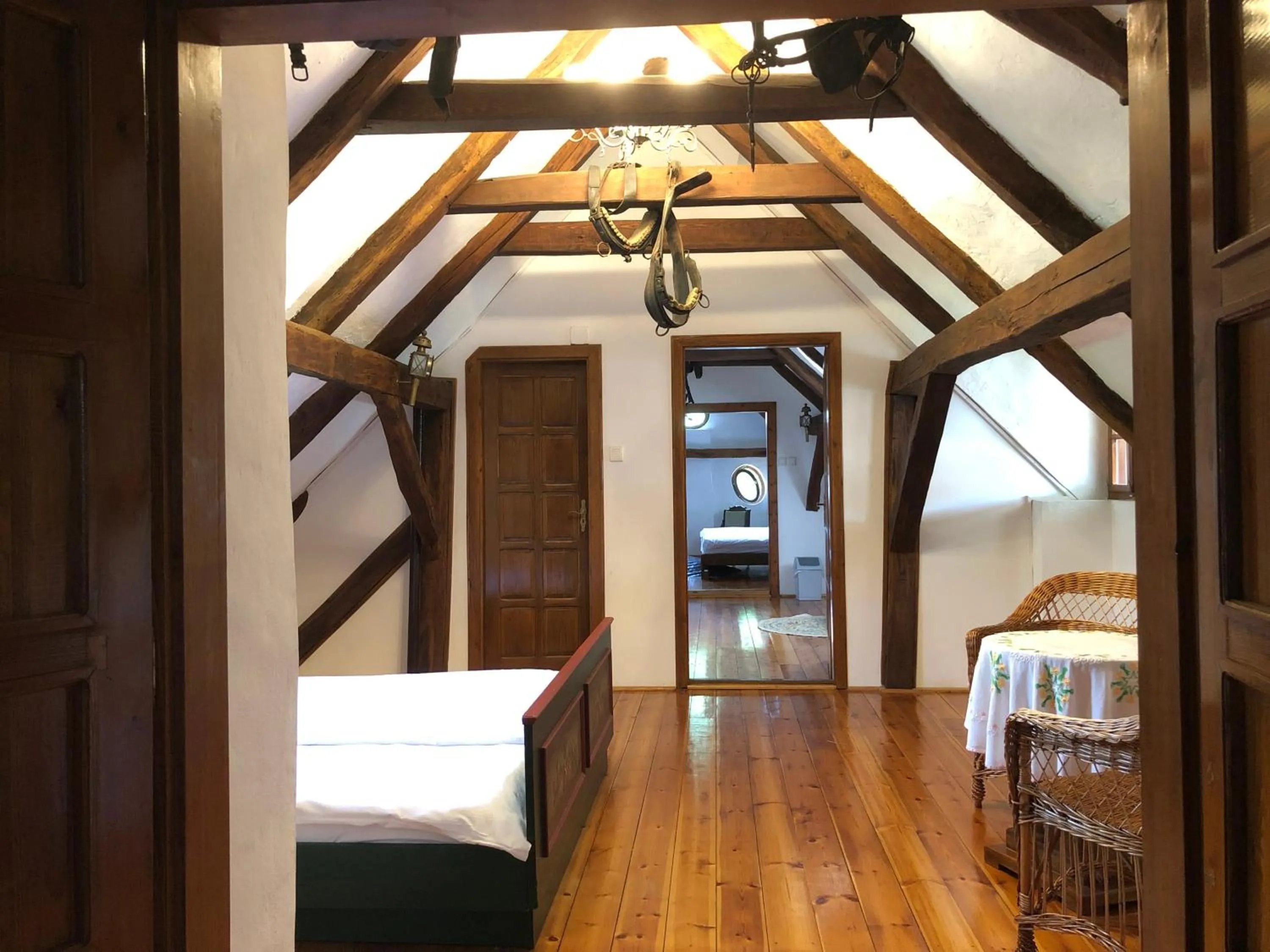 Bed in The Houses of History - anno 1830