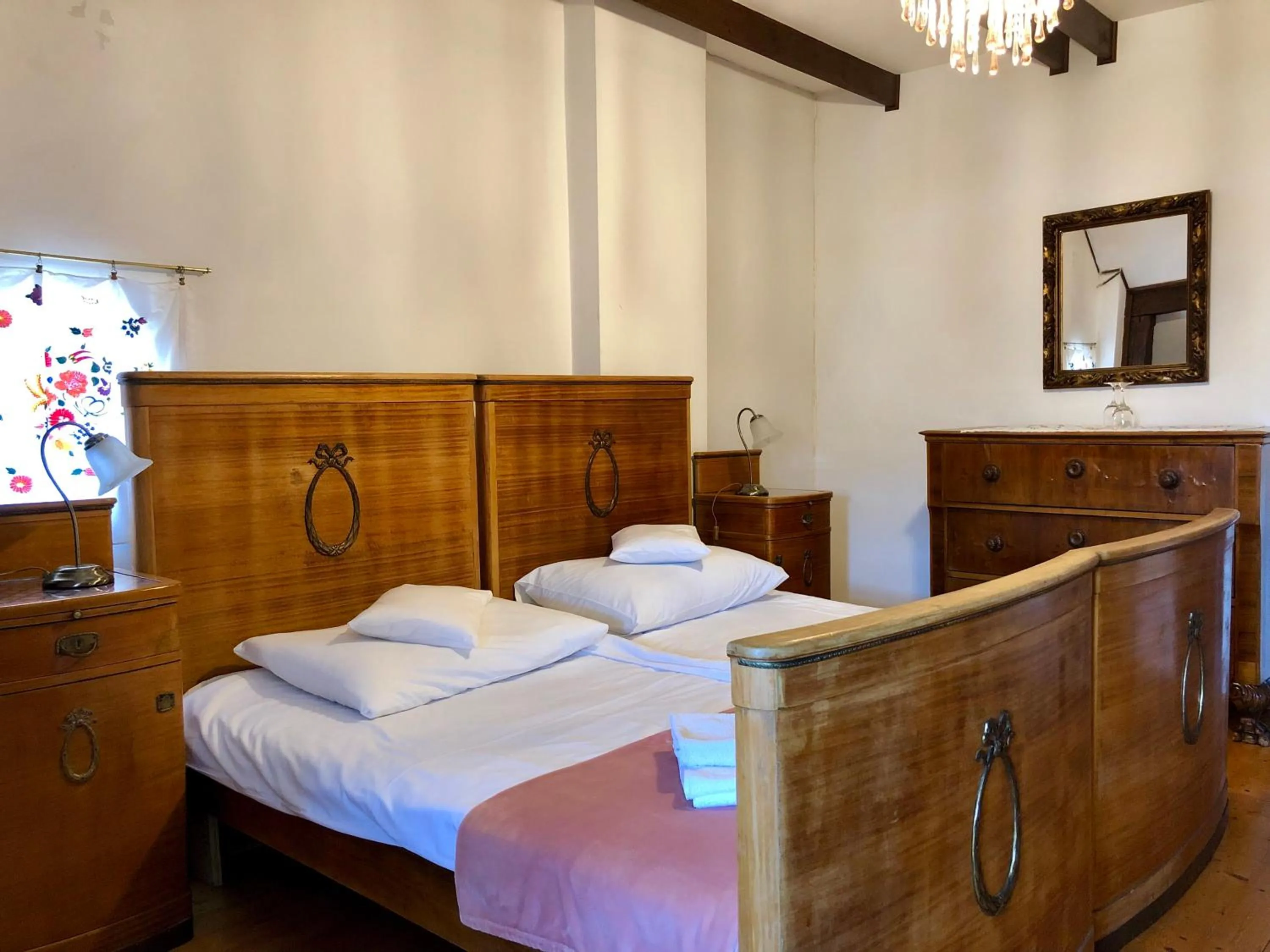 Bed in The Houses of History - anno 1830