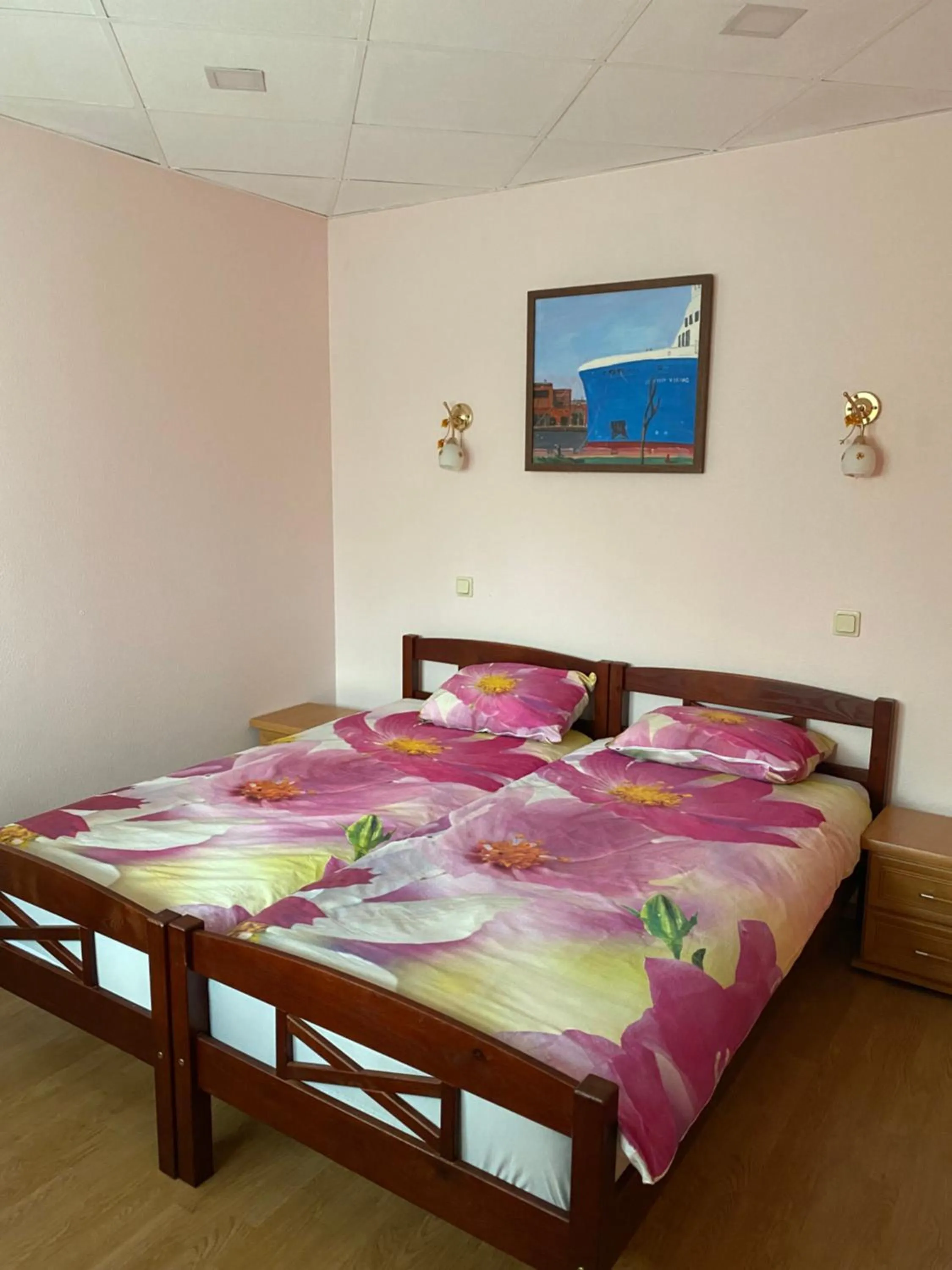 Bed in Apartment Hotel Rubini