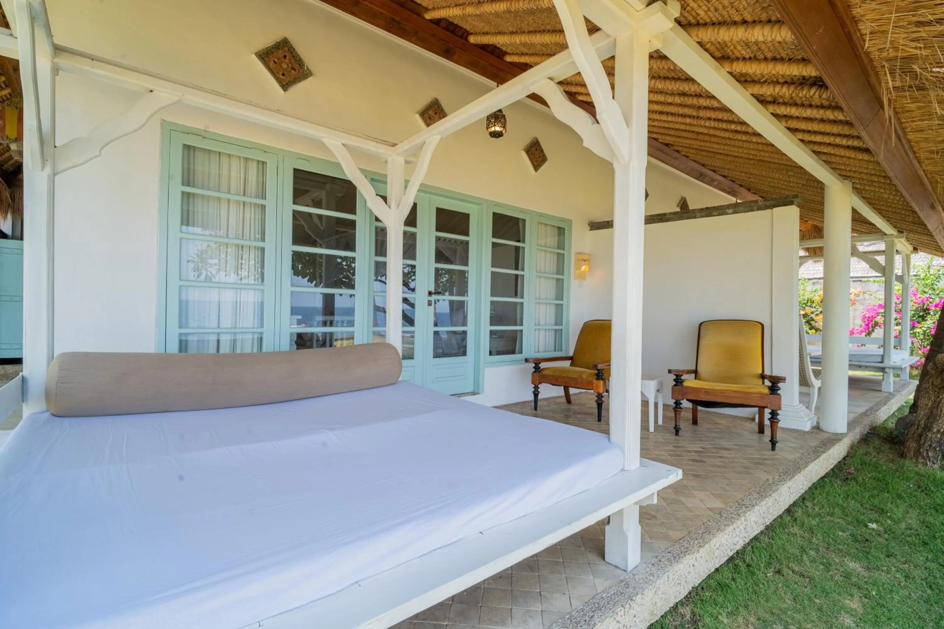 Balcony/Terrace in Scuba Seraya Resort