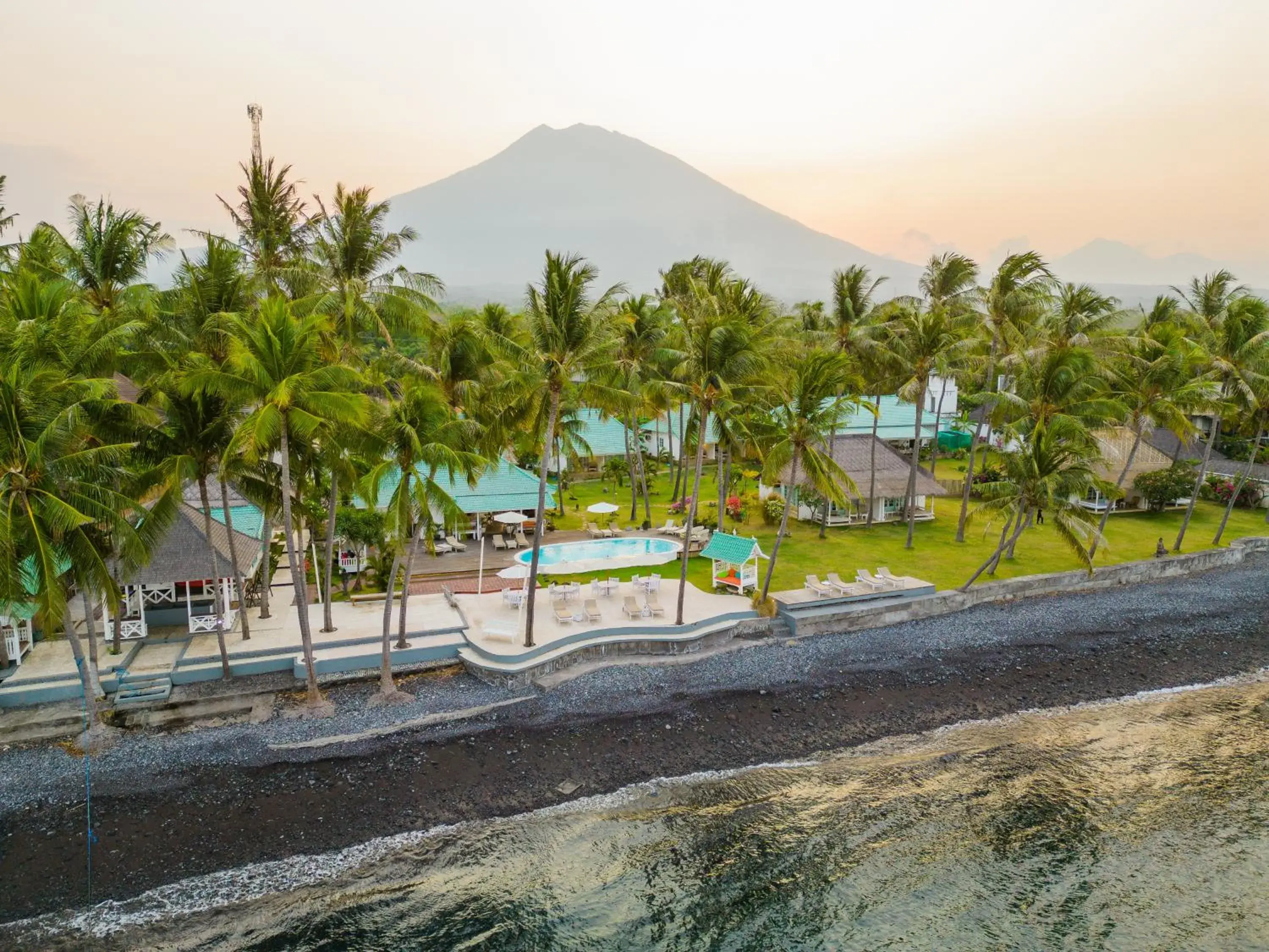 Property building in Scuba Seraya Resort Property building in Scuba Seraya Resort