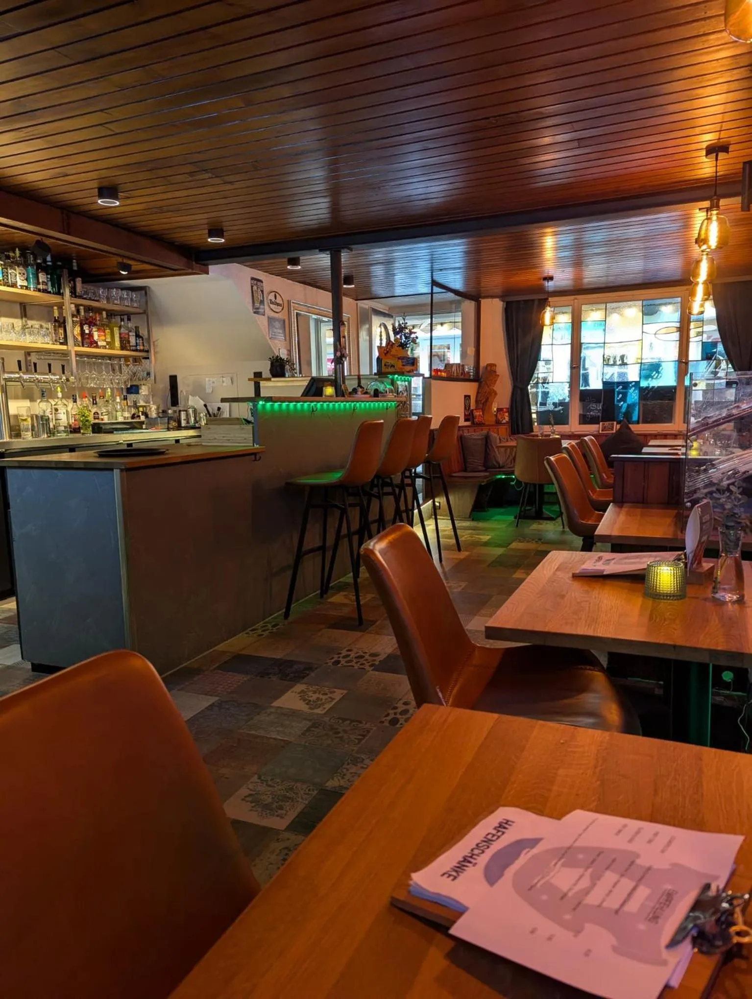 Lounge or bar in Gästehaus AM HAFEN