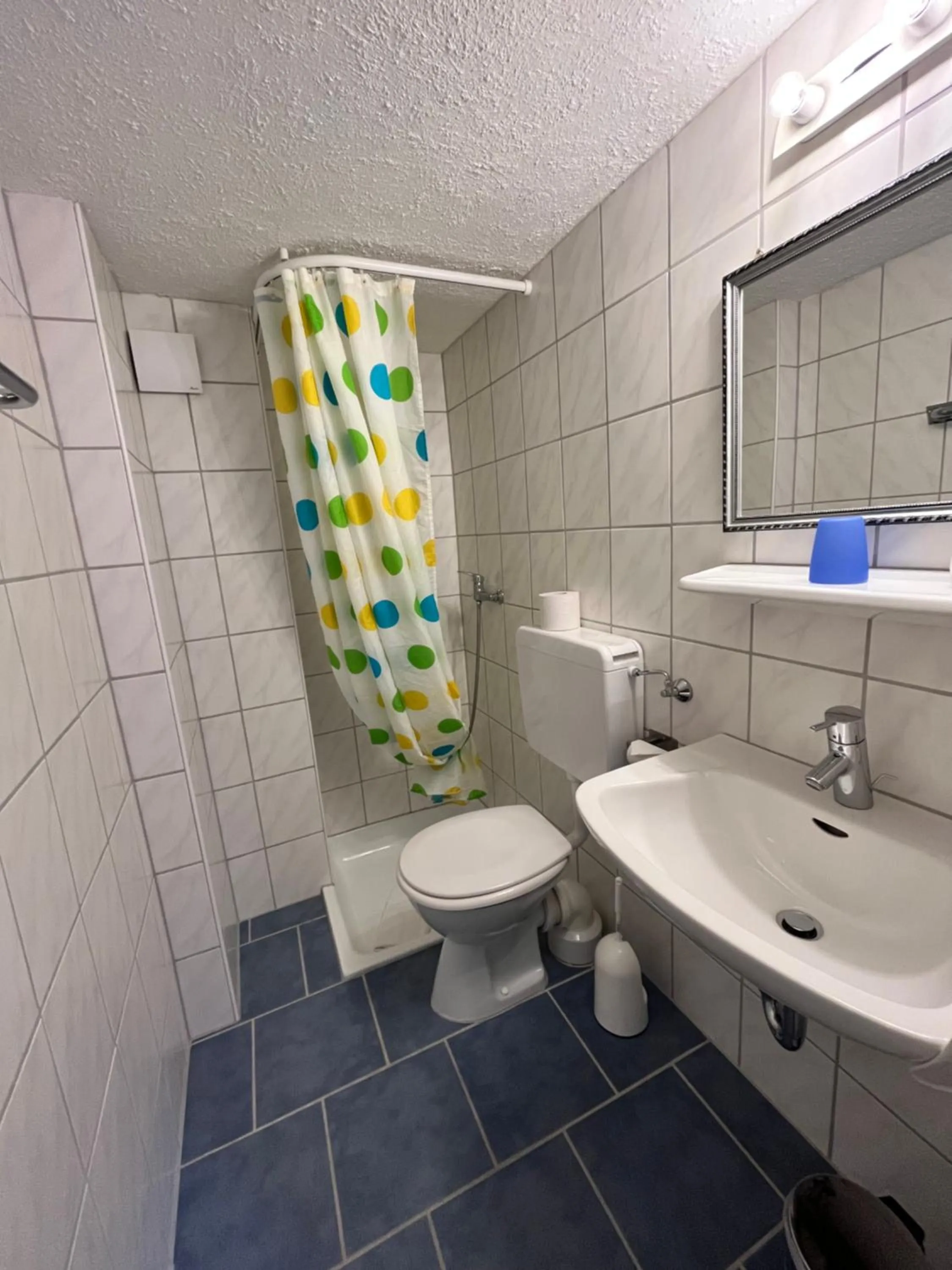 Bathroom in Gästehaus AM HAFEN