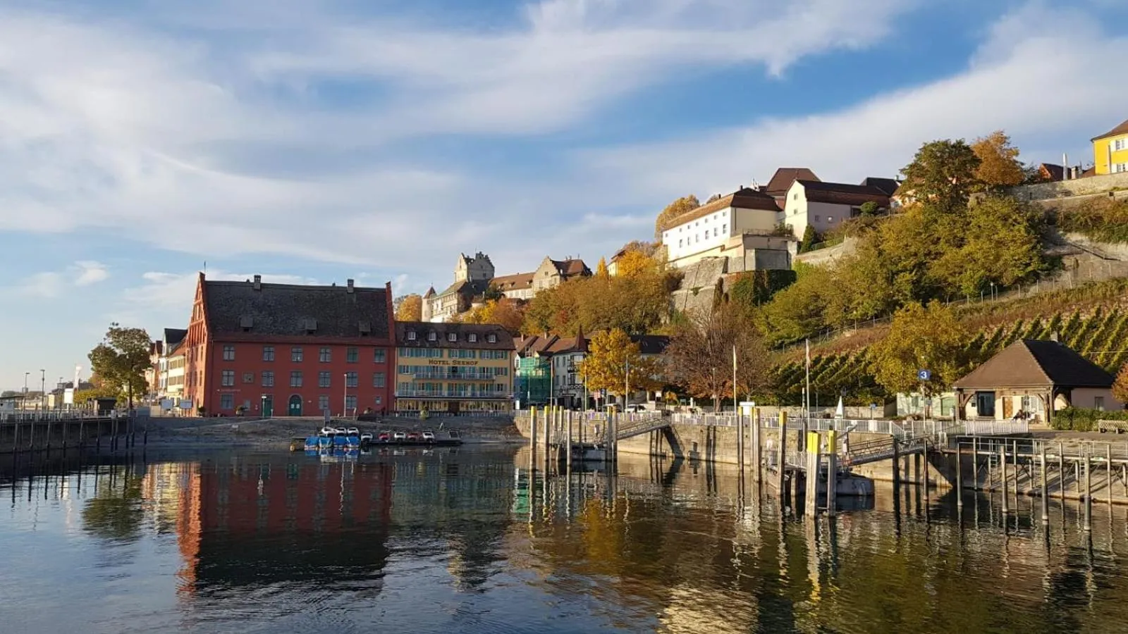 Natural landscape in Gästehaus AM HAFEN