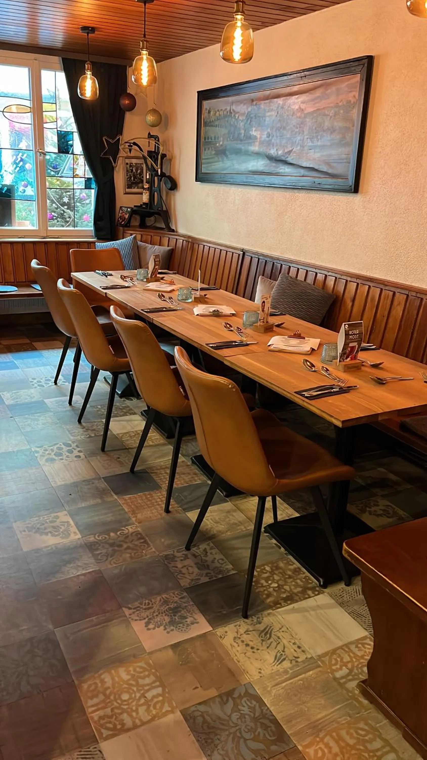 Lounge or bar in Gästehaus AM HAFEN