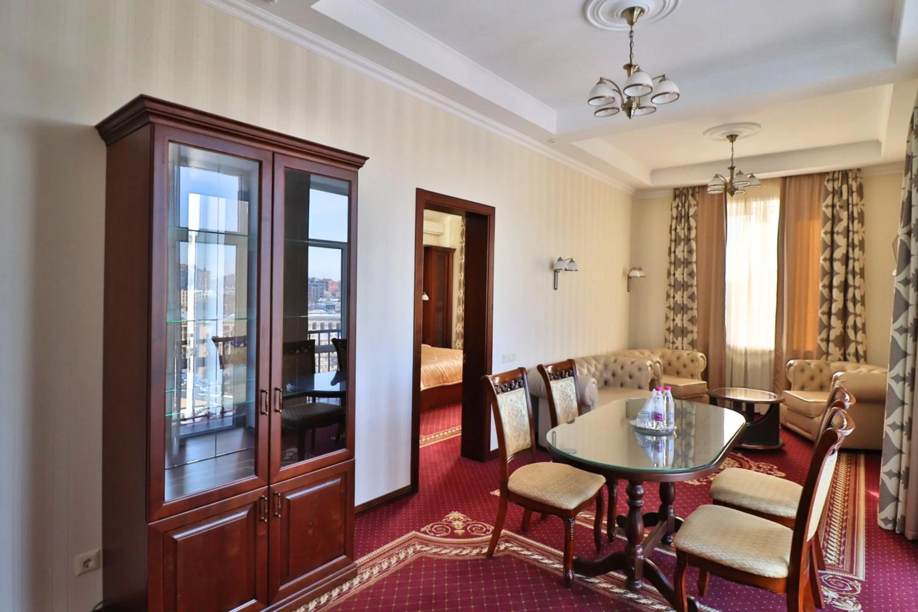 Living room in Ukraine Hotel