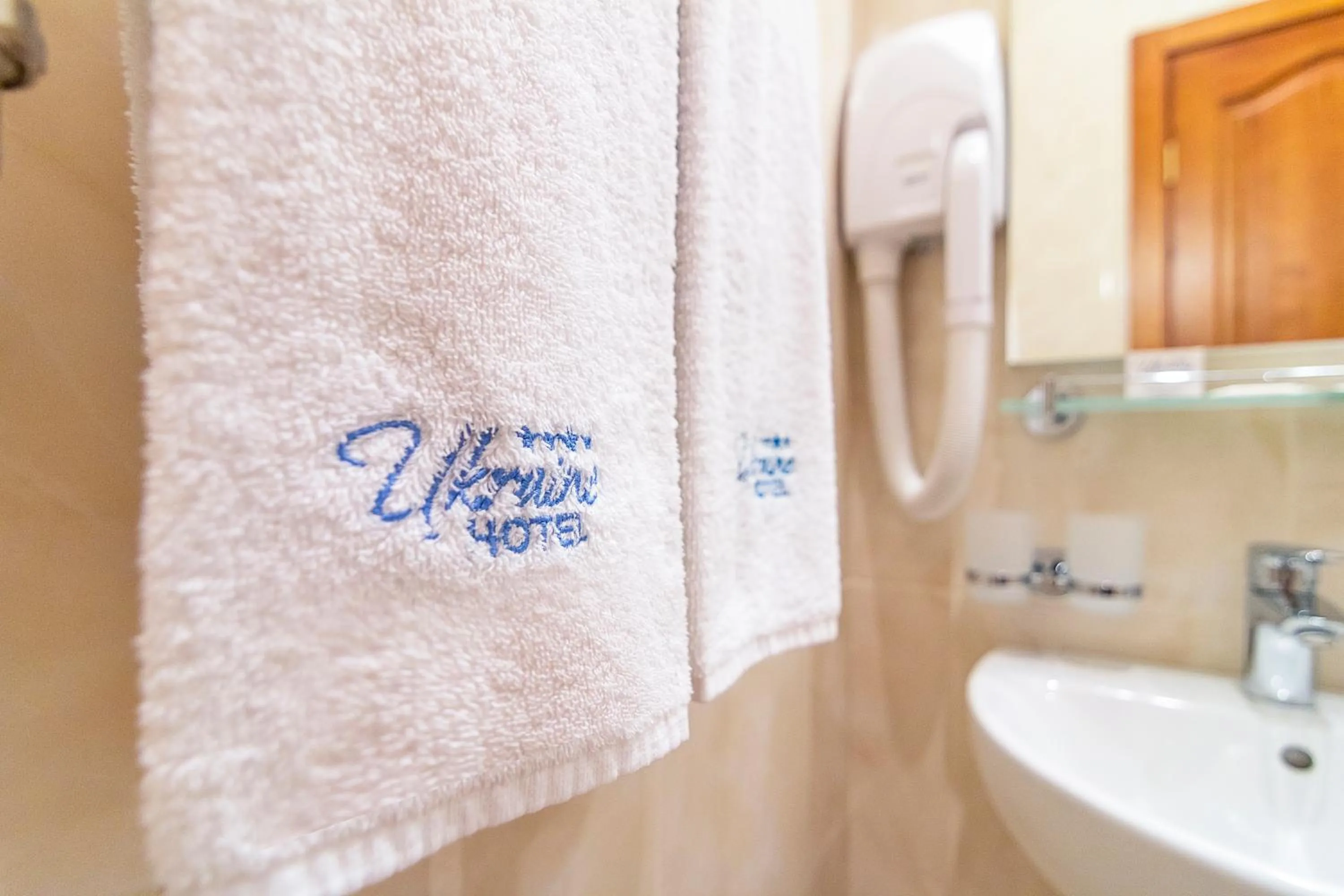 Bathroom in Ukraine Hotel