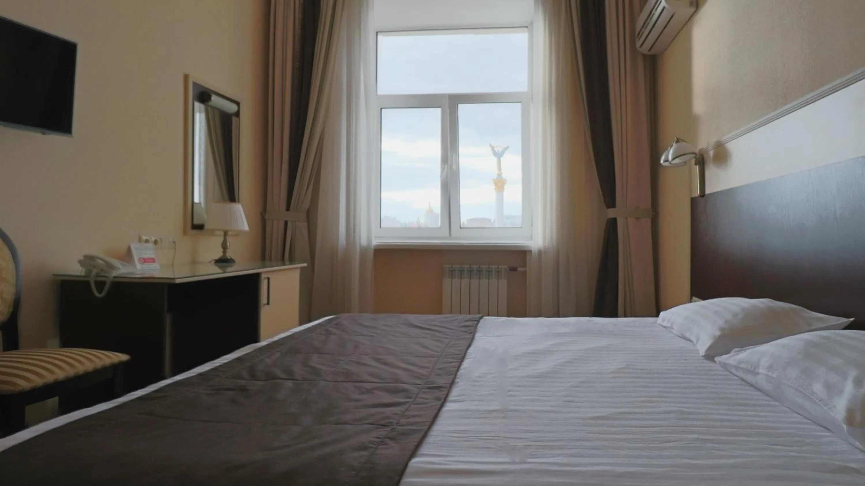 Property building, Bed in Ukraine Hotel