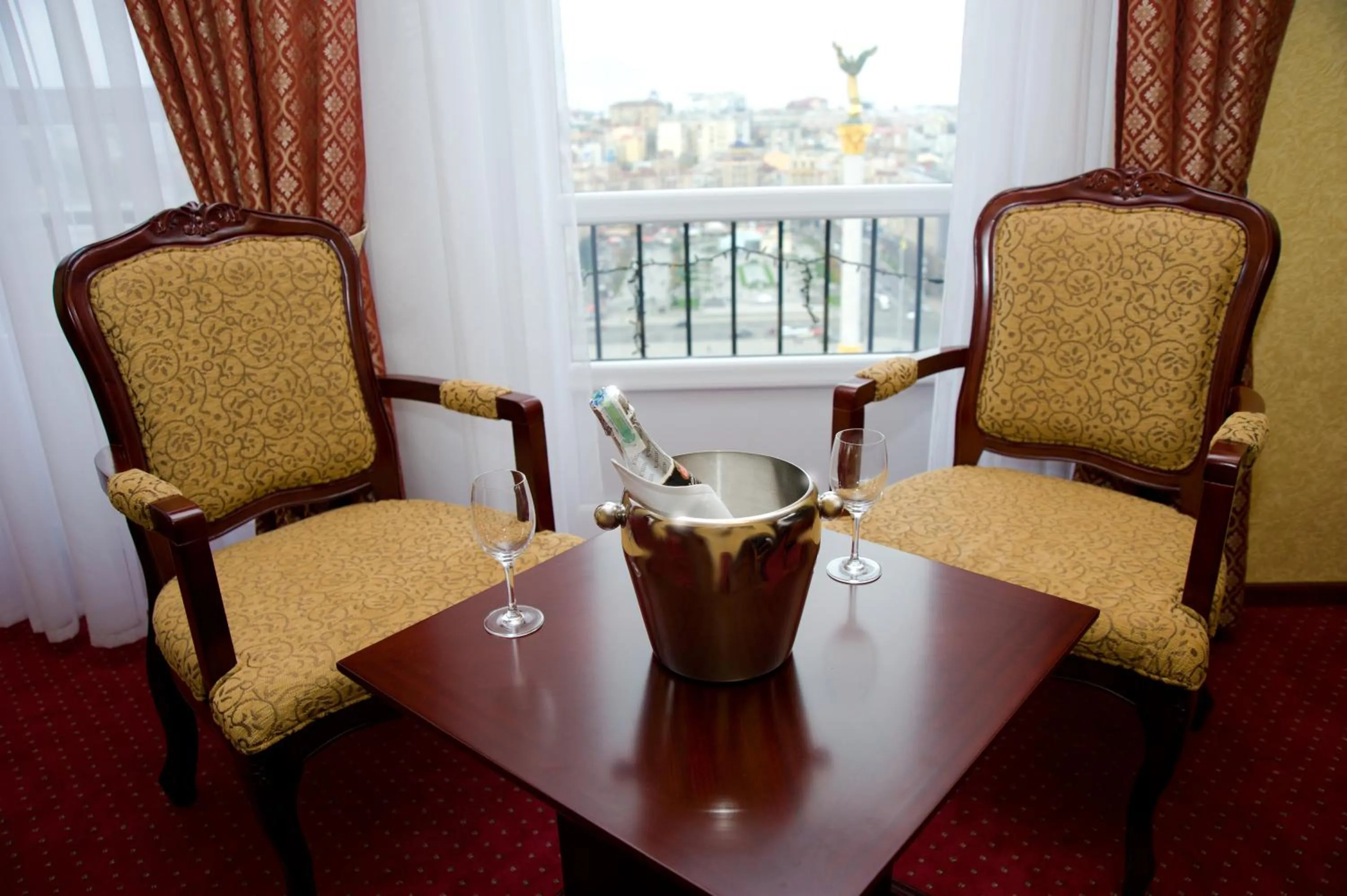 View (from property/room) in Ukraine Hotel