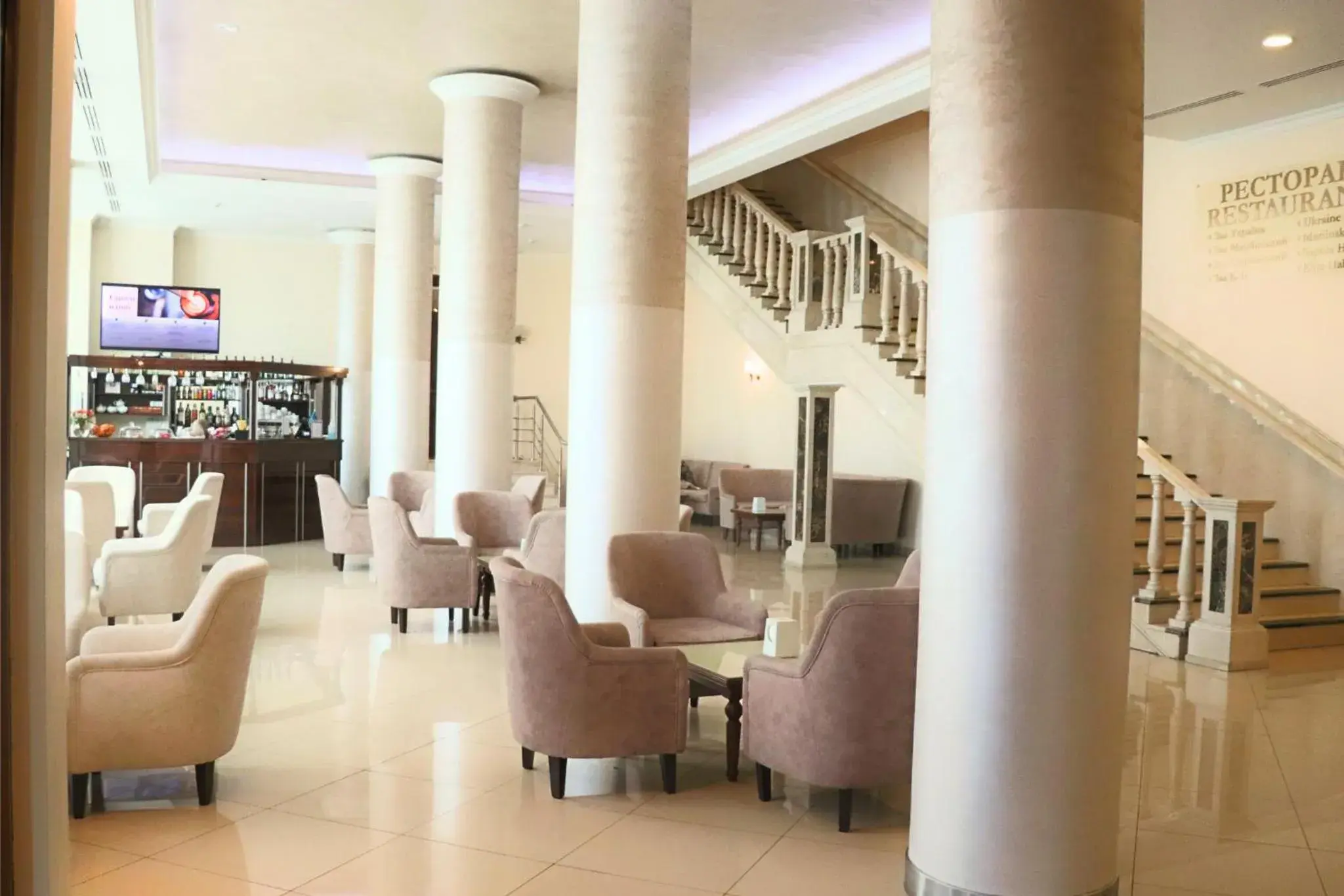 Lobby or reception in Ukraine Hotel Lobby or reception in Ukraine Hotel