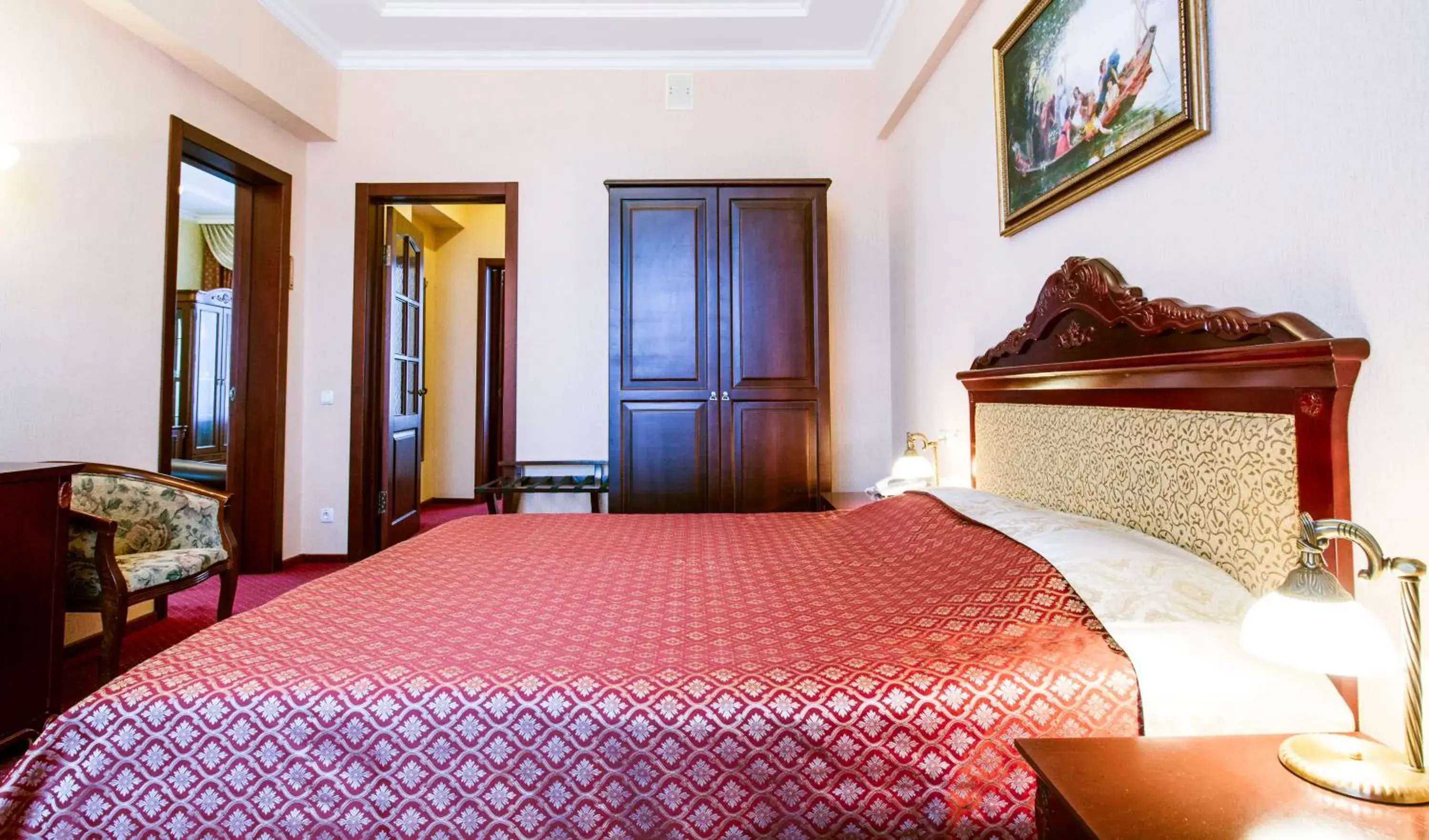 Bed in Ukraine Hotel Bed in Ukraine Hotel