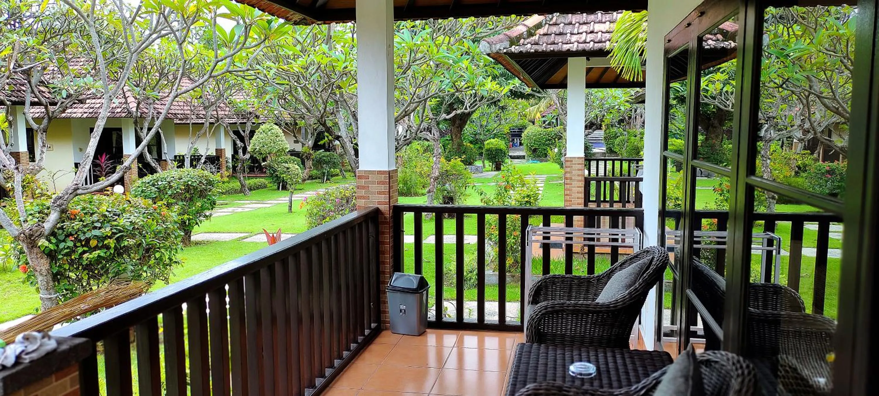 Balcony/Terrace in Liberty Dive Resort