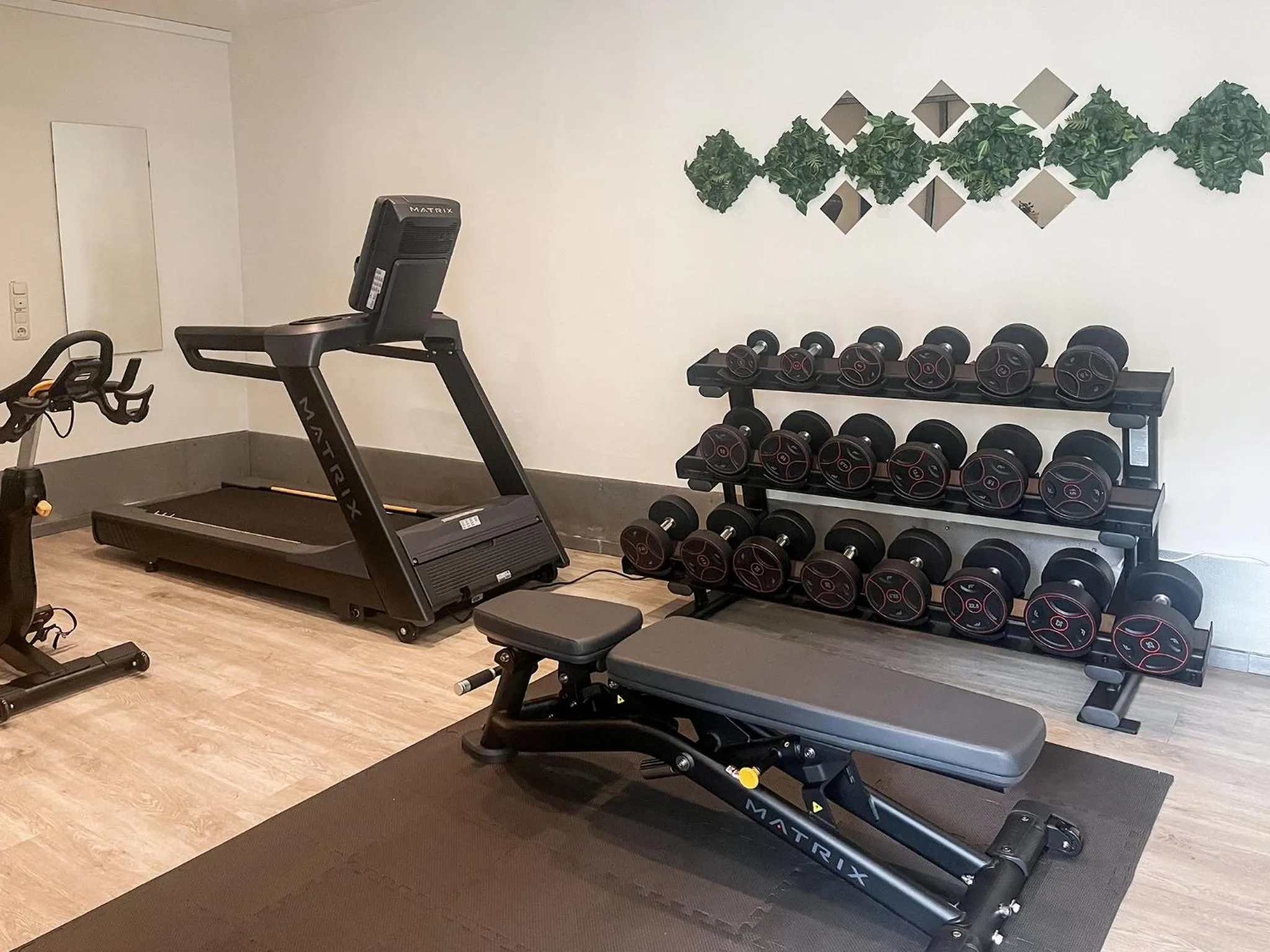 Fitness centre/facilities in DORMERO Hotel Bargenturm Lüneburg