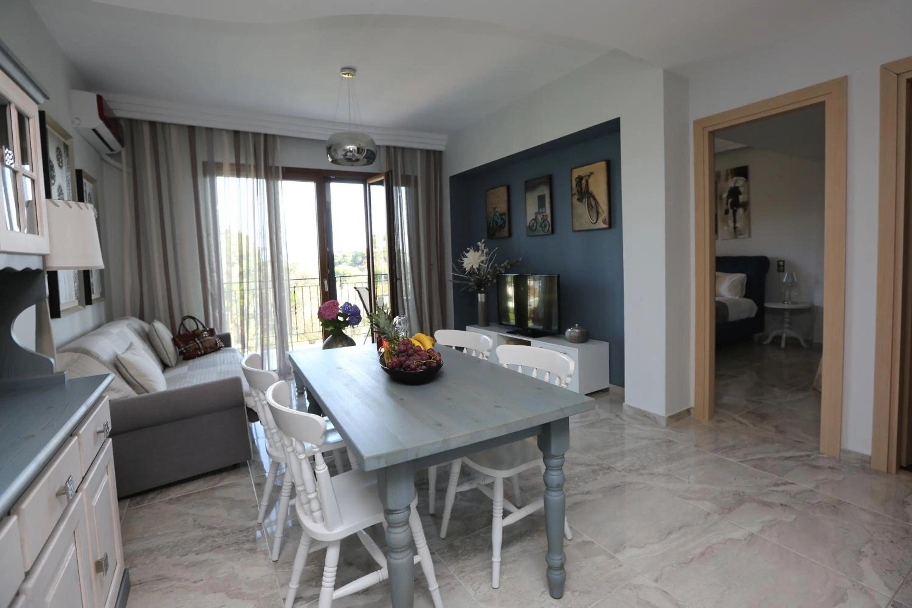 Living room in Skiathos Argento