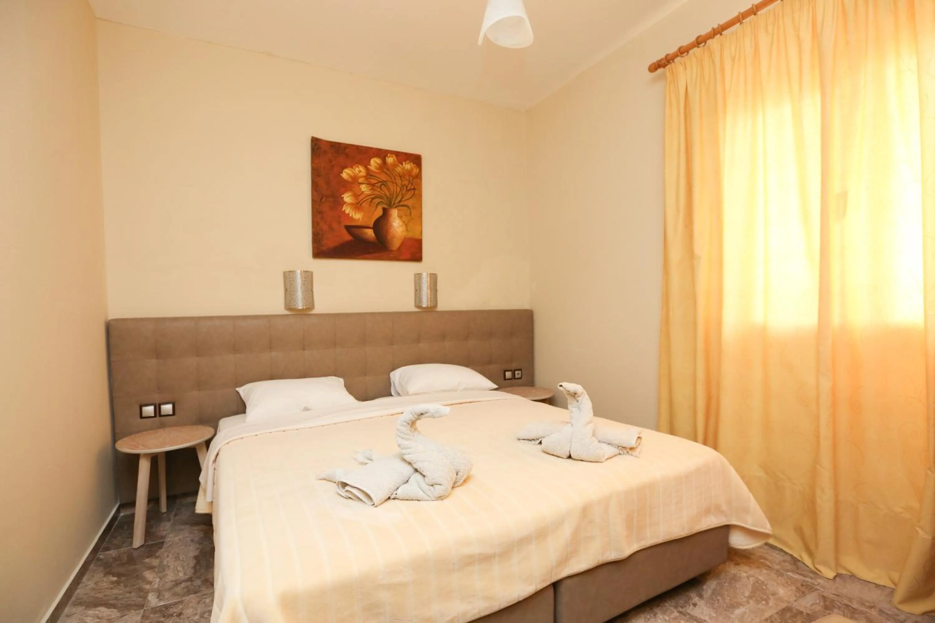 Bedroom, Bed in Skiathos Argento