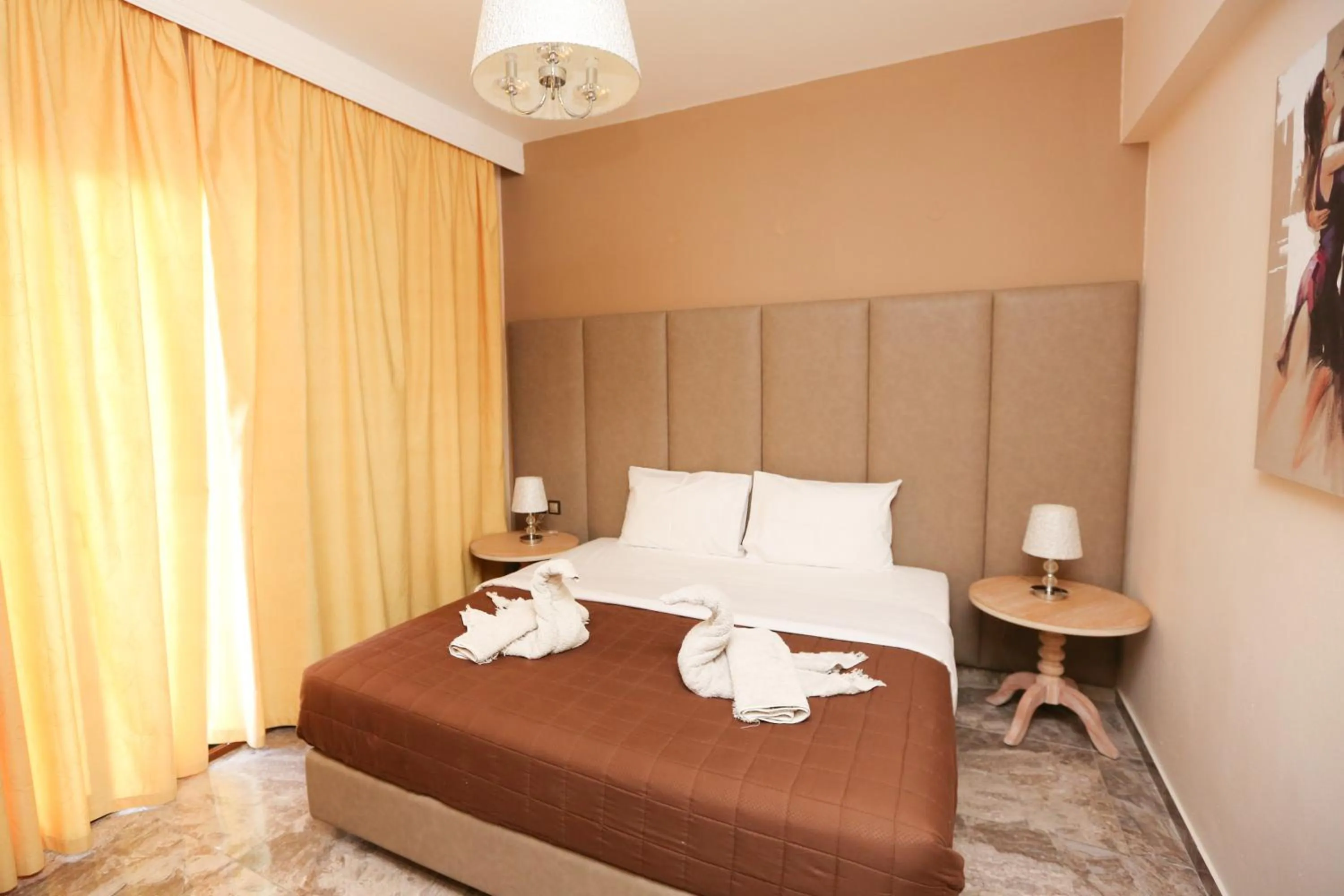 Bedroom, Bed in Skiathos Argento