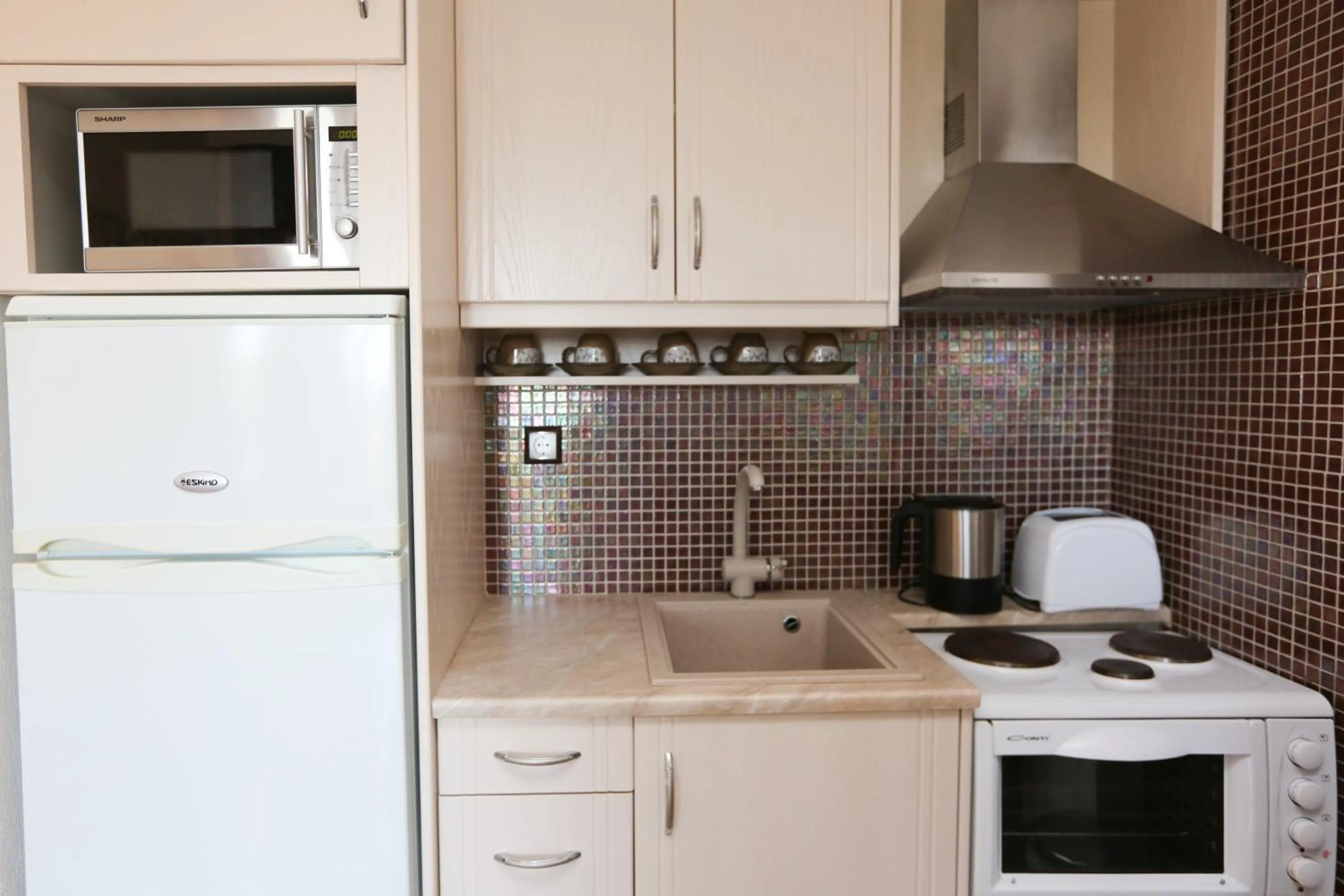 Kitchen or kitchenette in Skiathos Argento