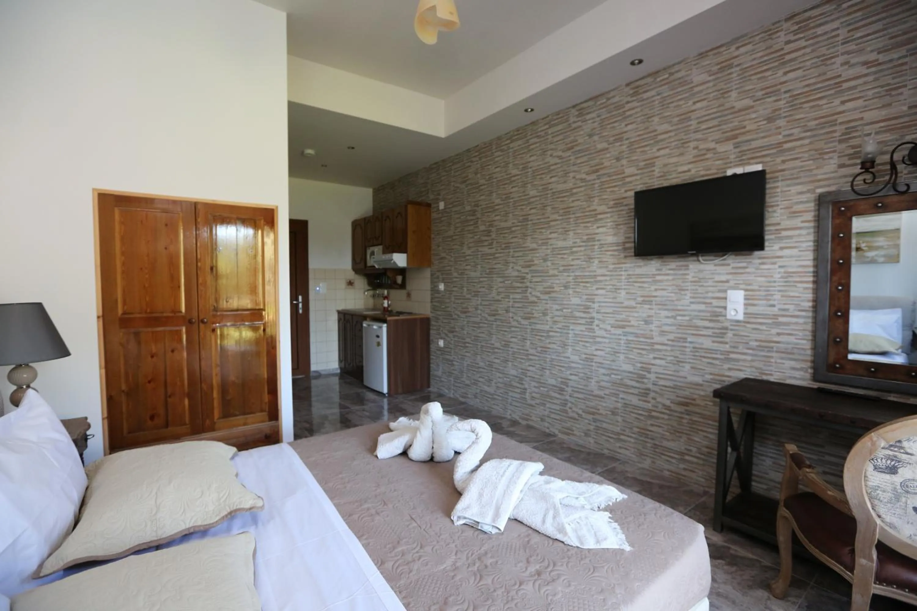 Bedroom, Bed in Skiathos Argento