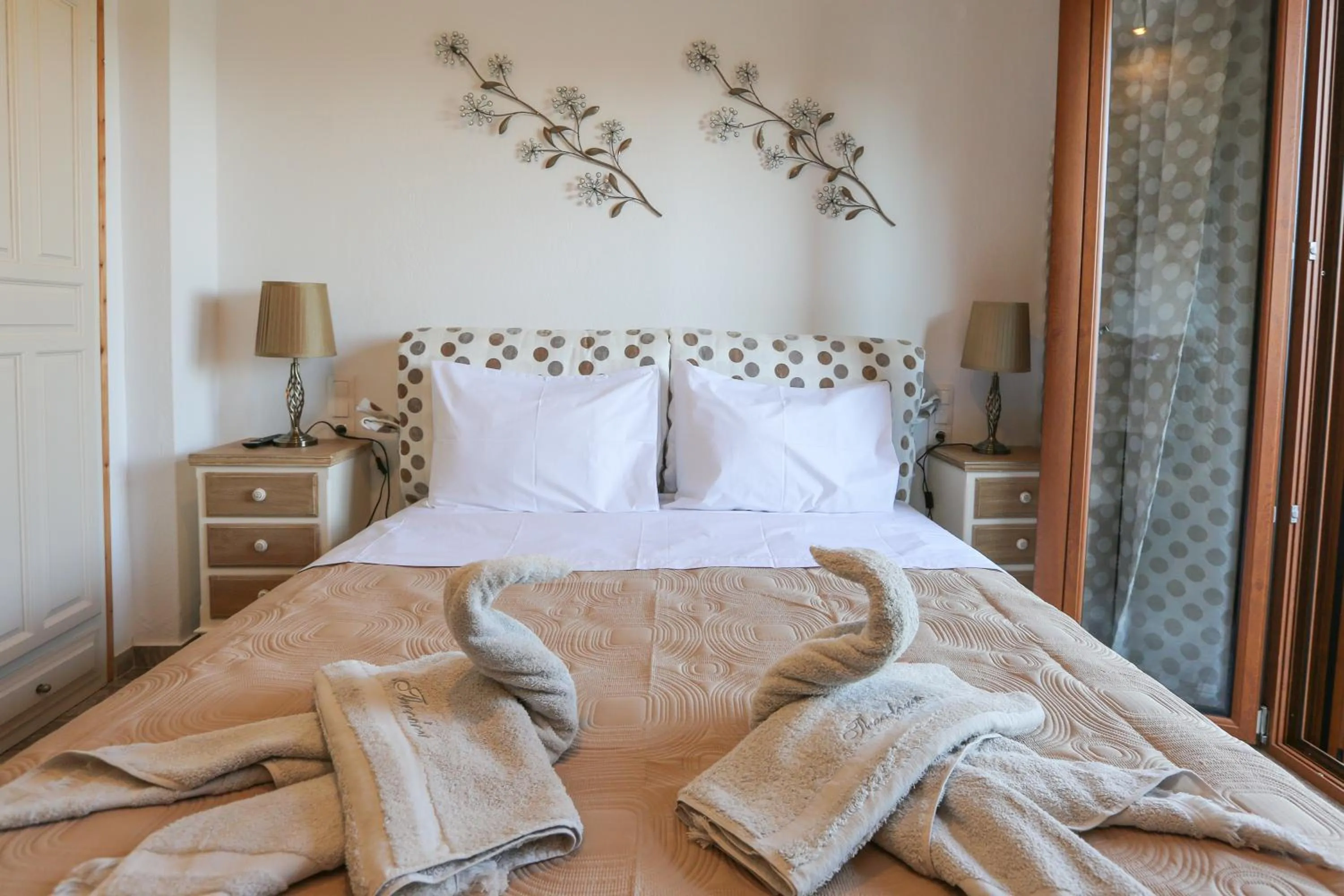 Bedroom, Bed in Skiathos Argento