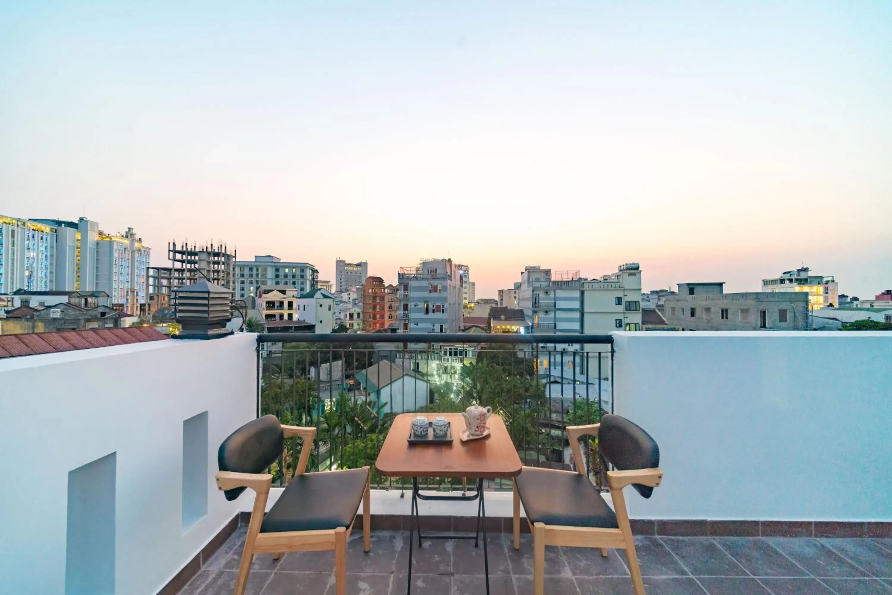 Balcony/Terrace in Stop and Go Boutique Homestay Hue Balcony/Terrace in Stop and Go Boutique Homestay Hue