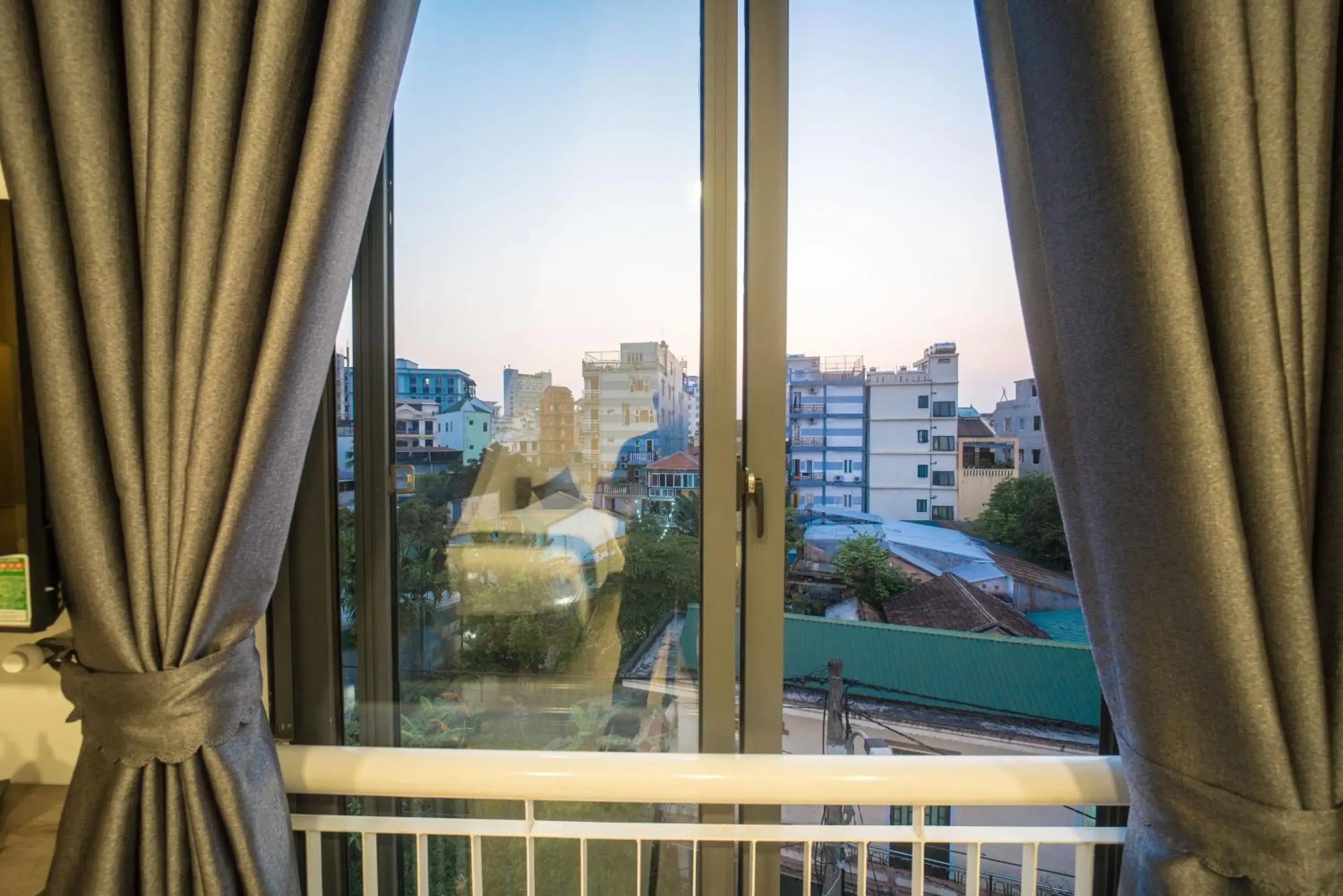 Balcony/Terrace in Stop and Go Boutique Homestay Hue Balcony/Terrace in Stop and Go Boutique Homestay Hue