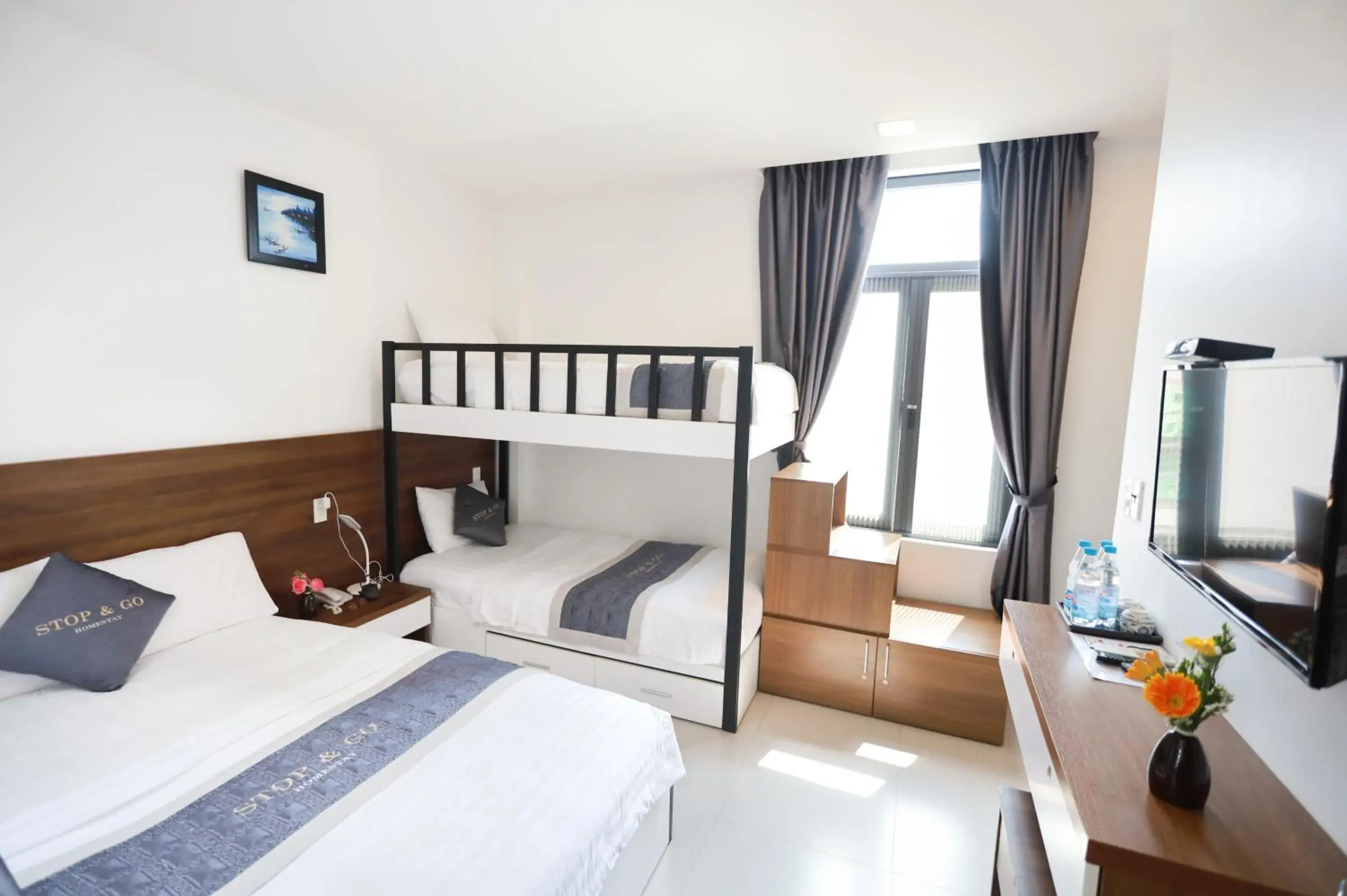 Bedroom, Bed in Stop and Go Boutique Homestay Hue Bedroom, Bed in Stop and Go Boutique Homestay Hue