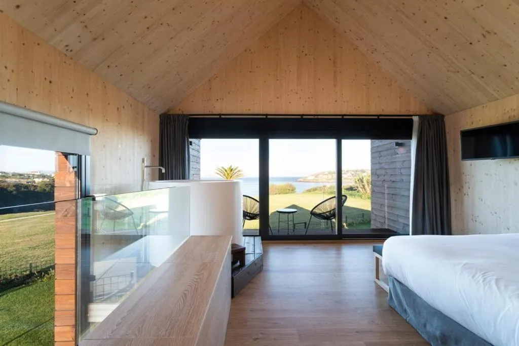 Bed in Cabañas de Canide