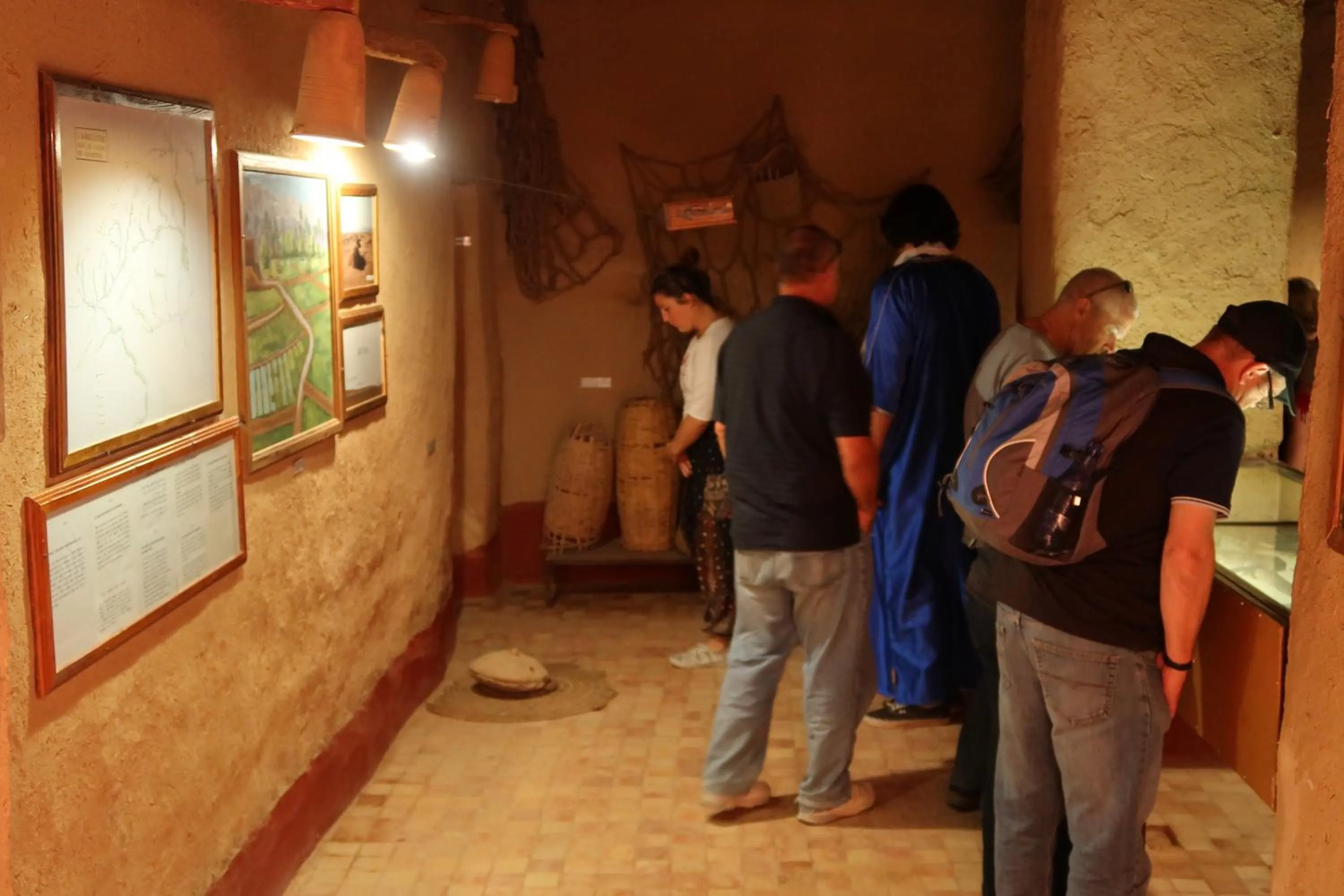 group of guests in Gite Elkhorbat