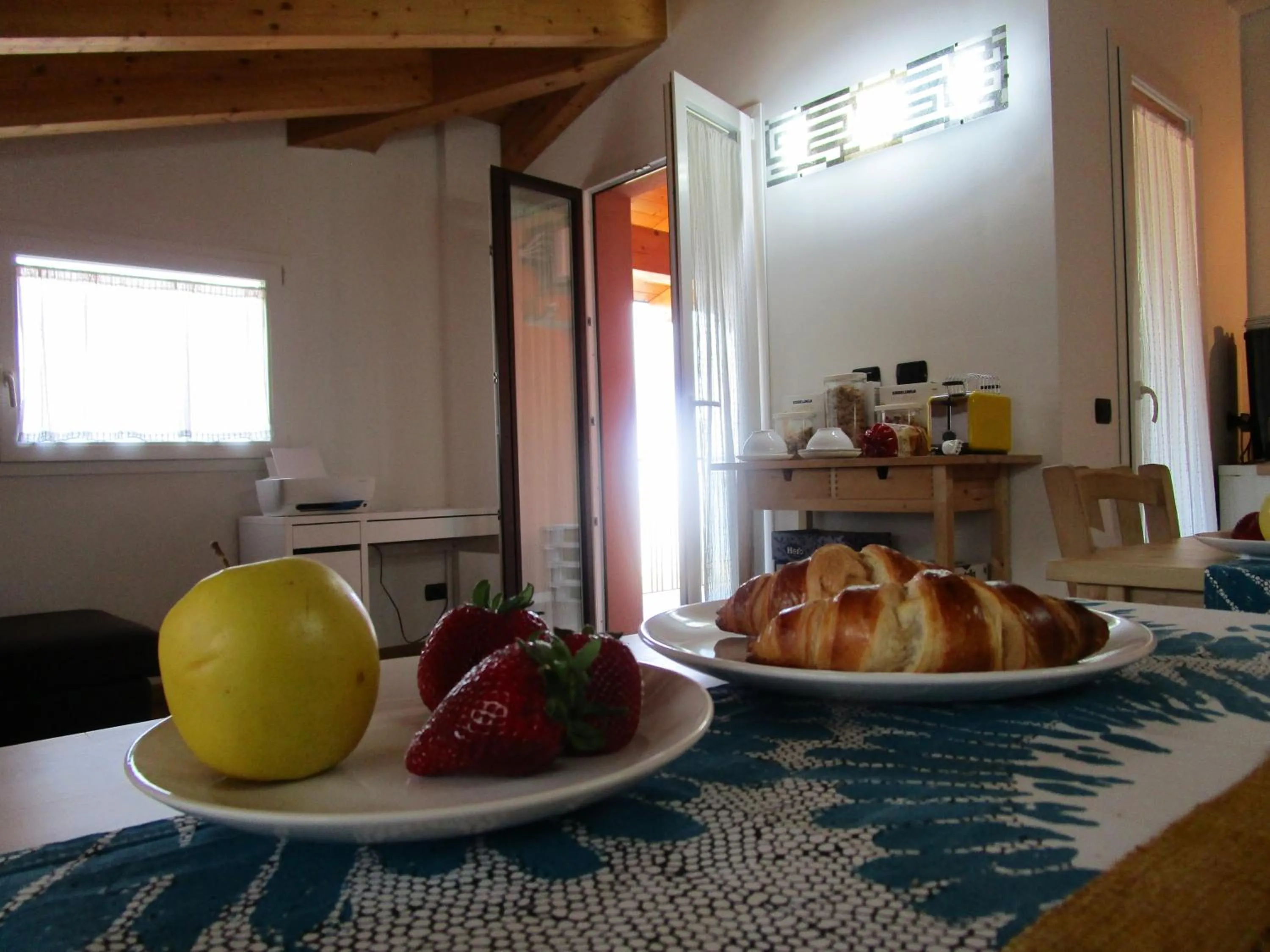 Continental breakfast in B&B Sibi