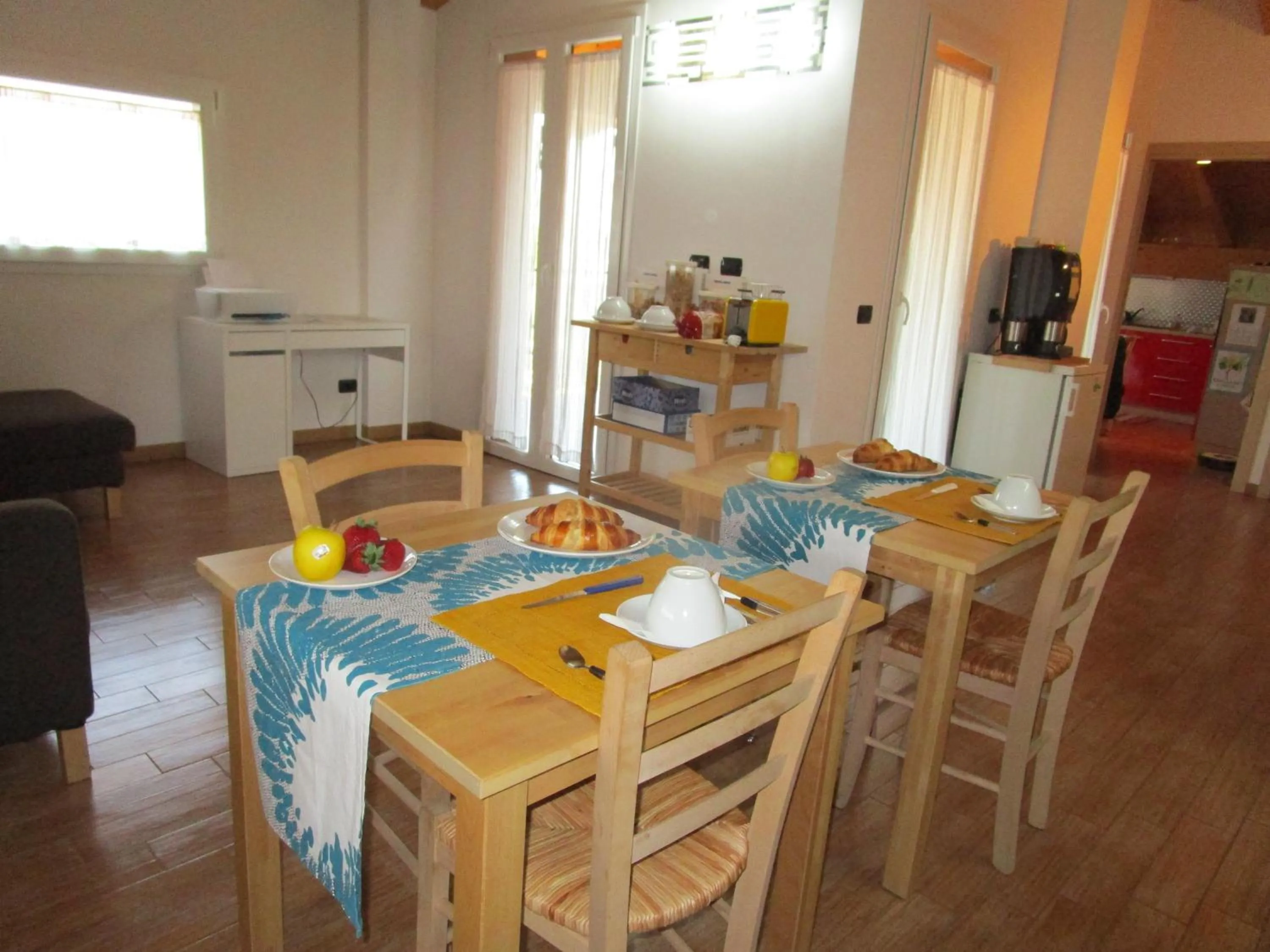 Continental breakfast in B&B Sibi