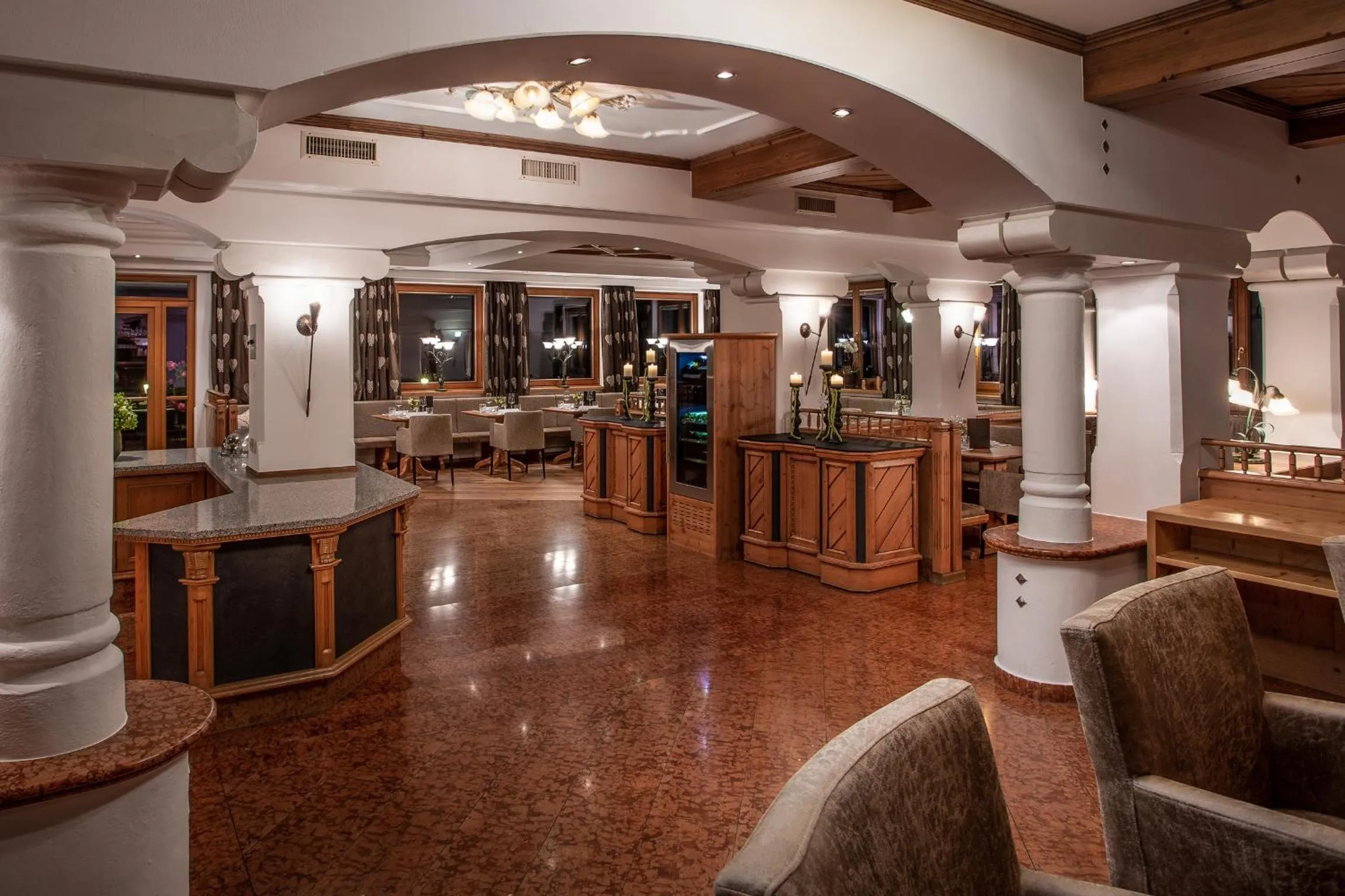 Restaurant/places to eat in Hotel Gappmaier