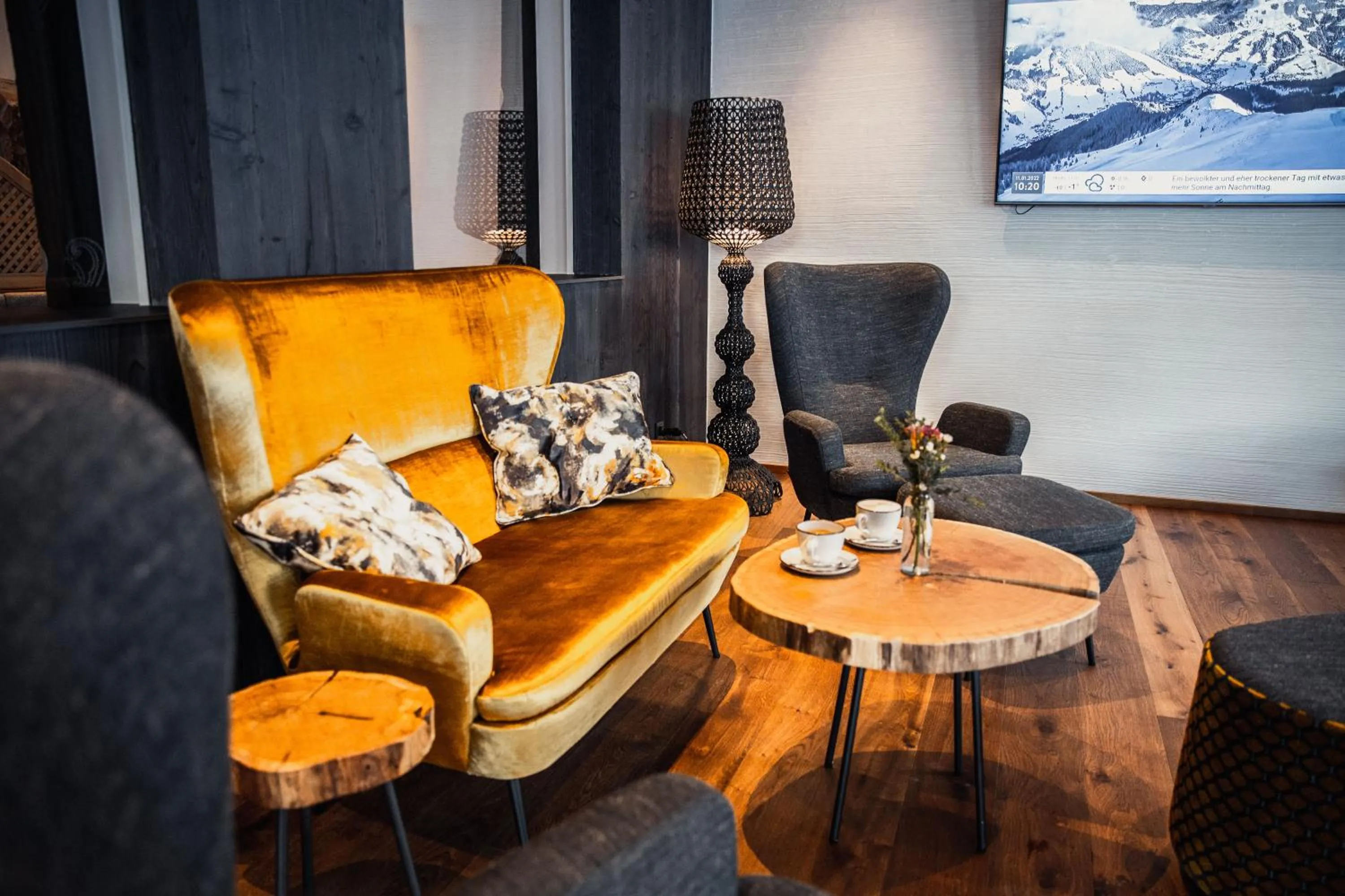 Lounge or bar in Hotel Gappmaier