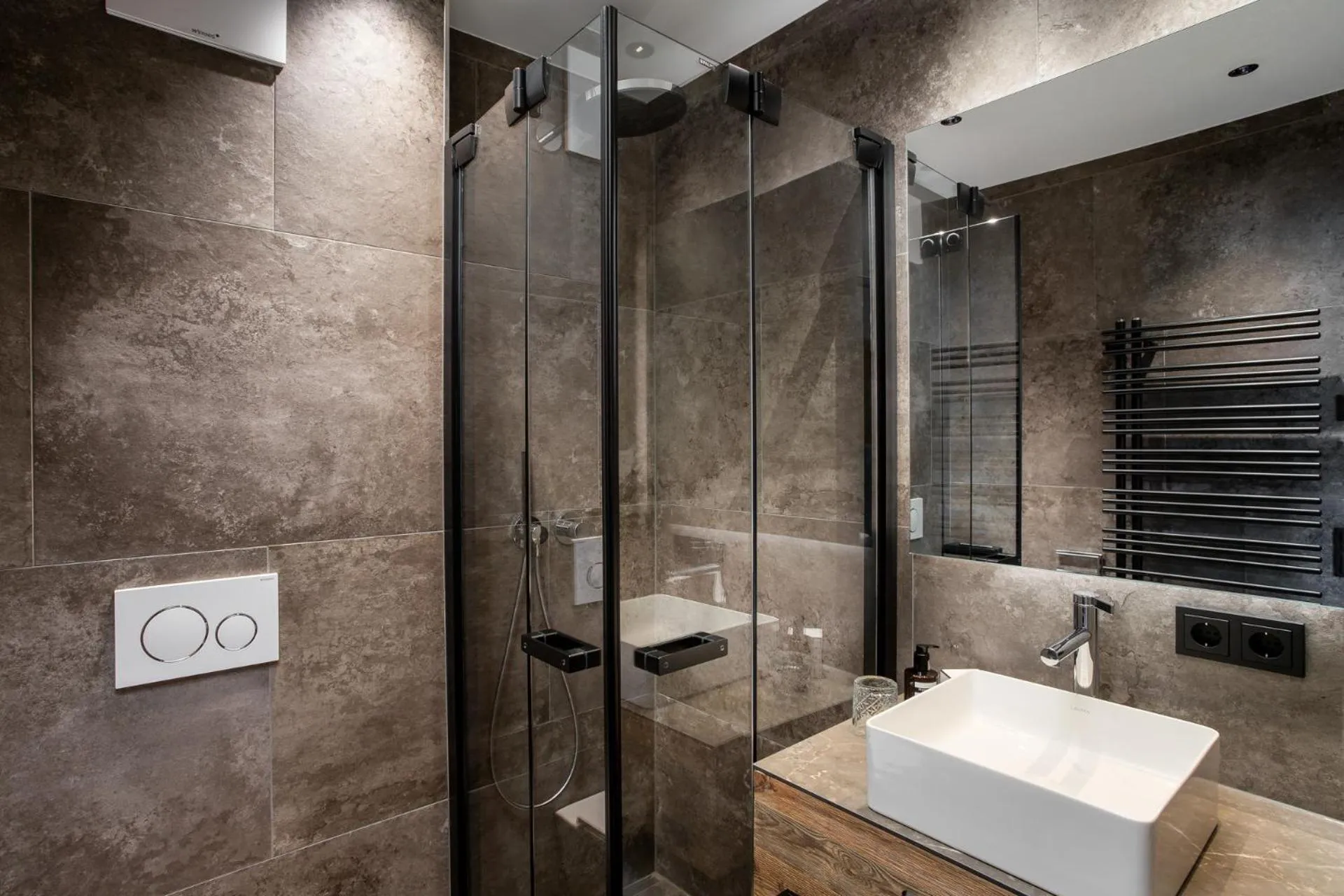 Bathroom in Hotel Gappmaier