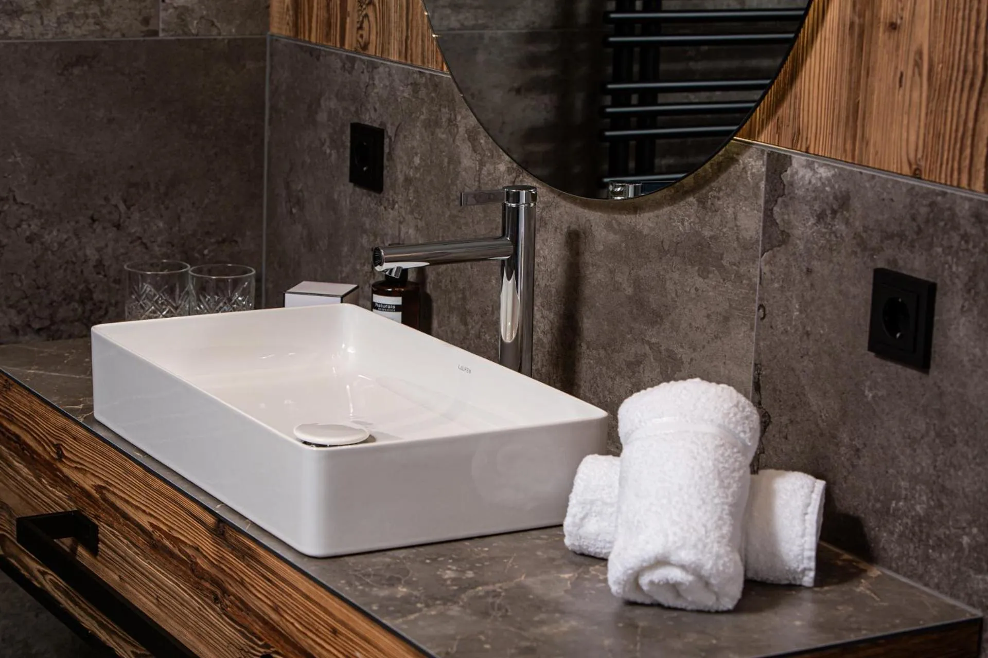 Bathroom in Hotel Gappmaier