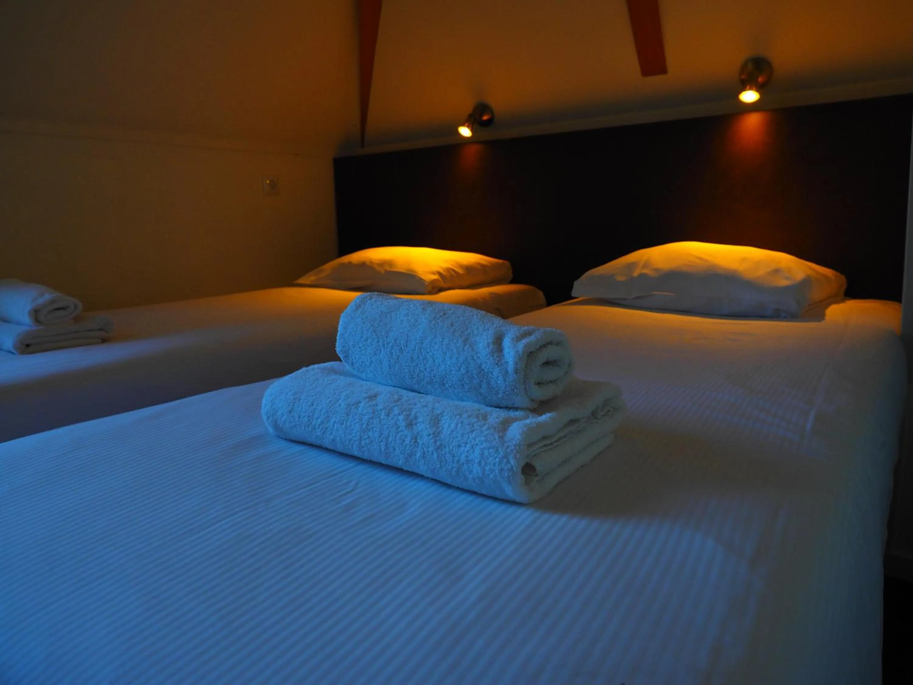 Bed in Hotel 't Anker