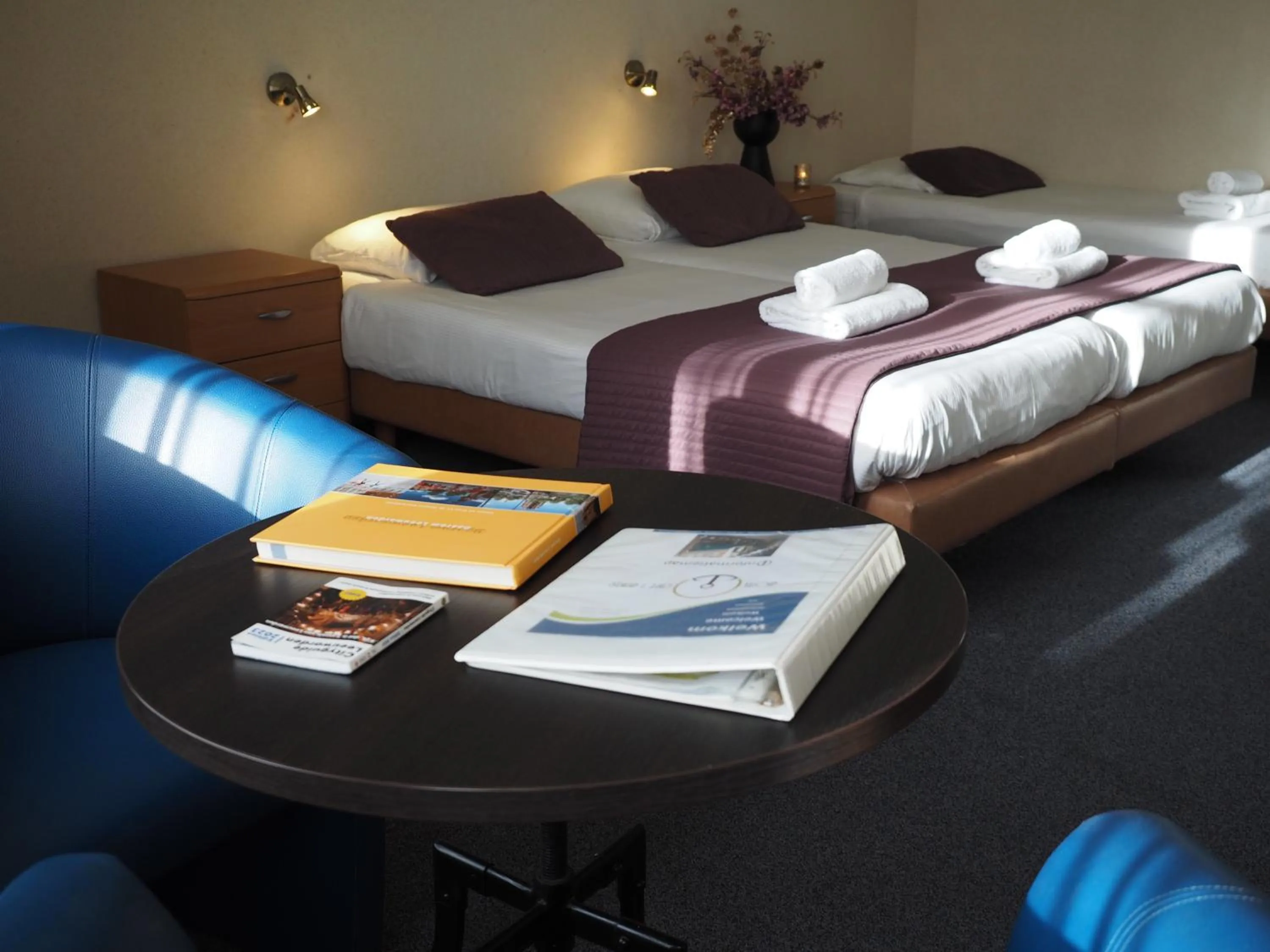 Bed in Hotel 't Anker