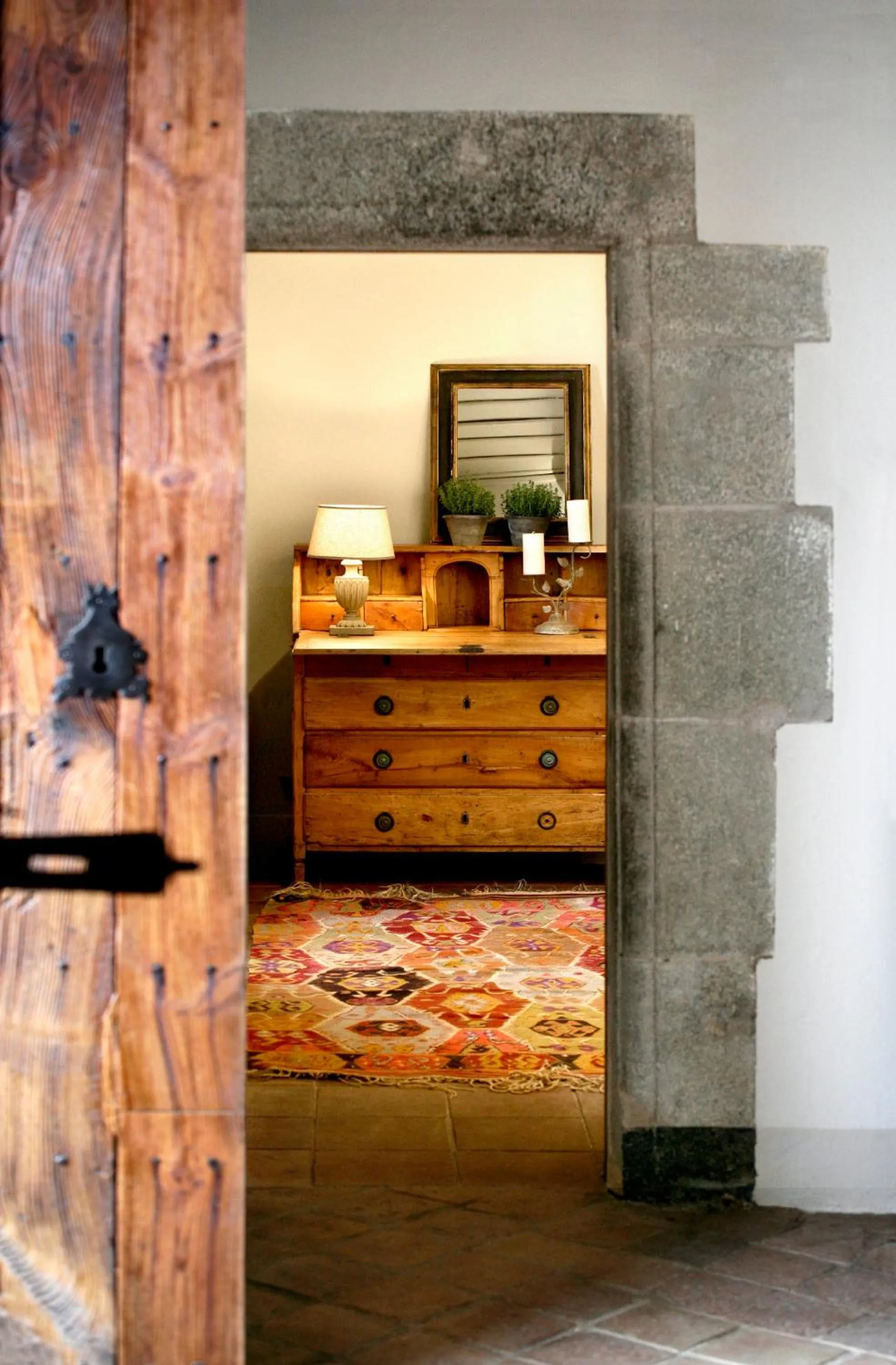 Seating area in Can Mora de Dalt