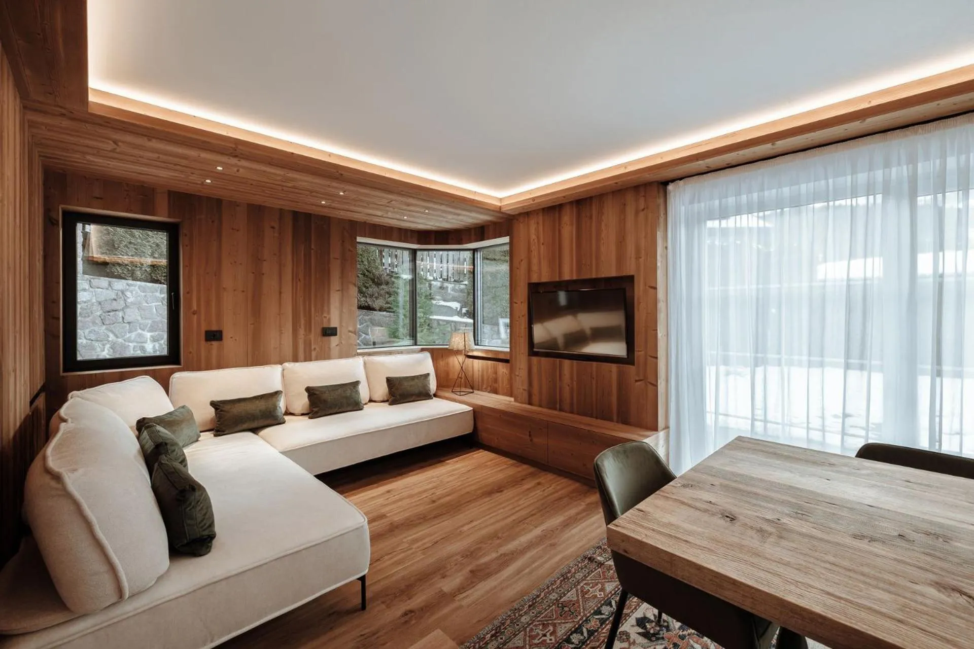 Living room in Appartamenti Olympic