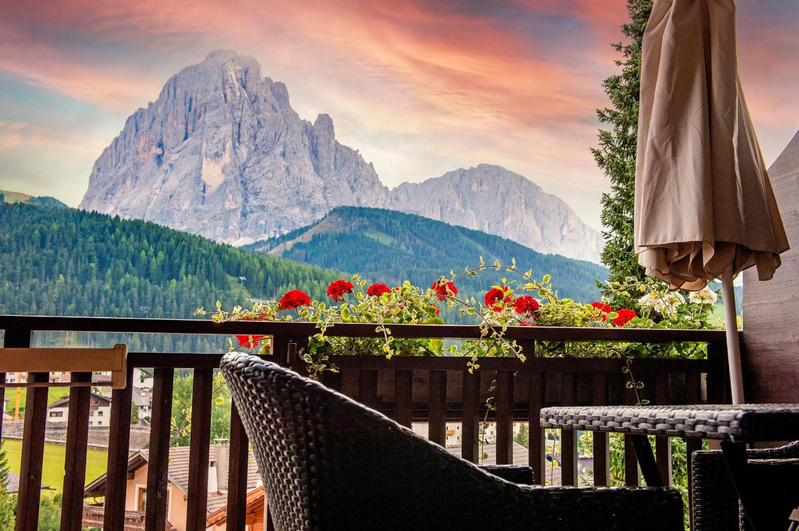 Balcony/Terrace in Appartamenti Olympic