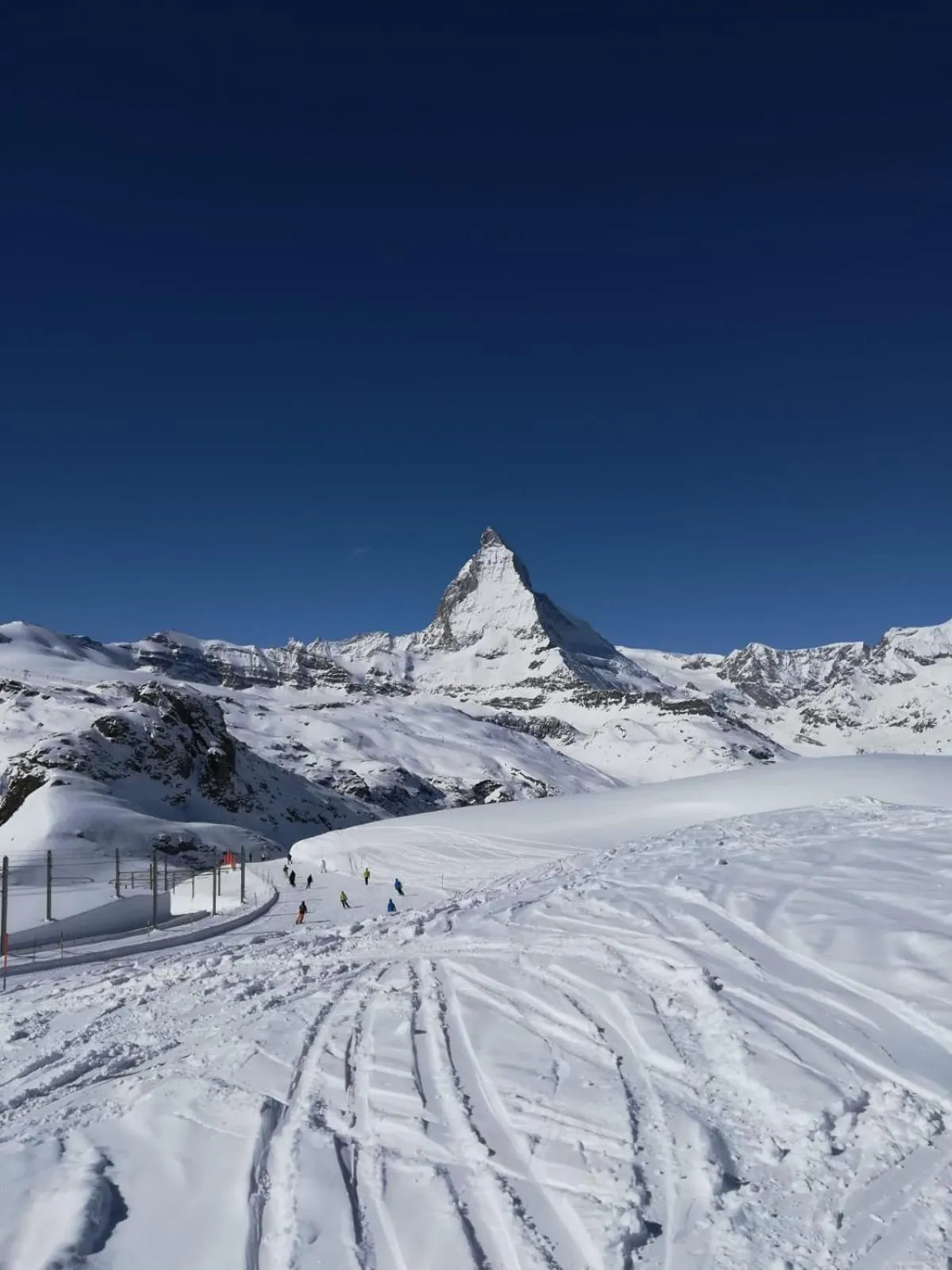 Skiing in Au Coin Du Chateau