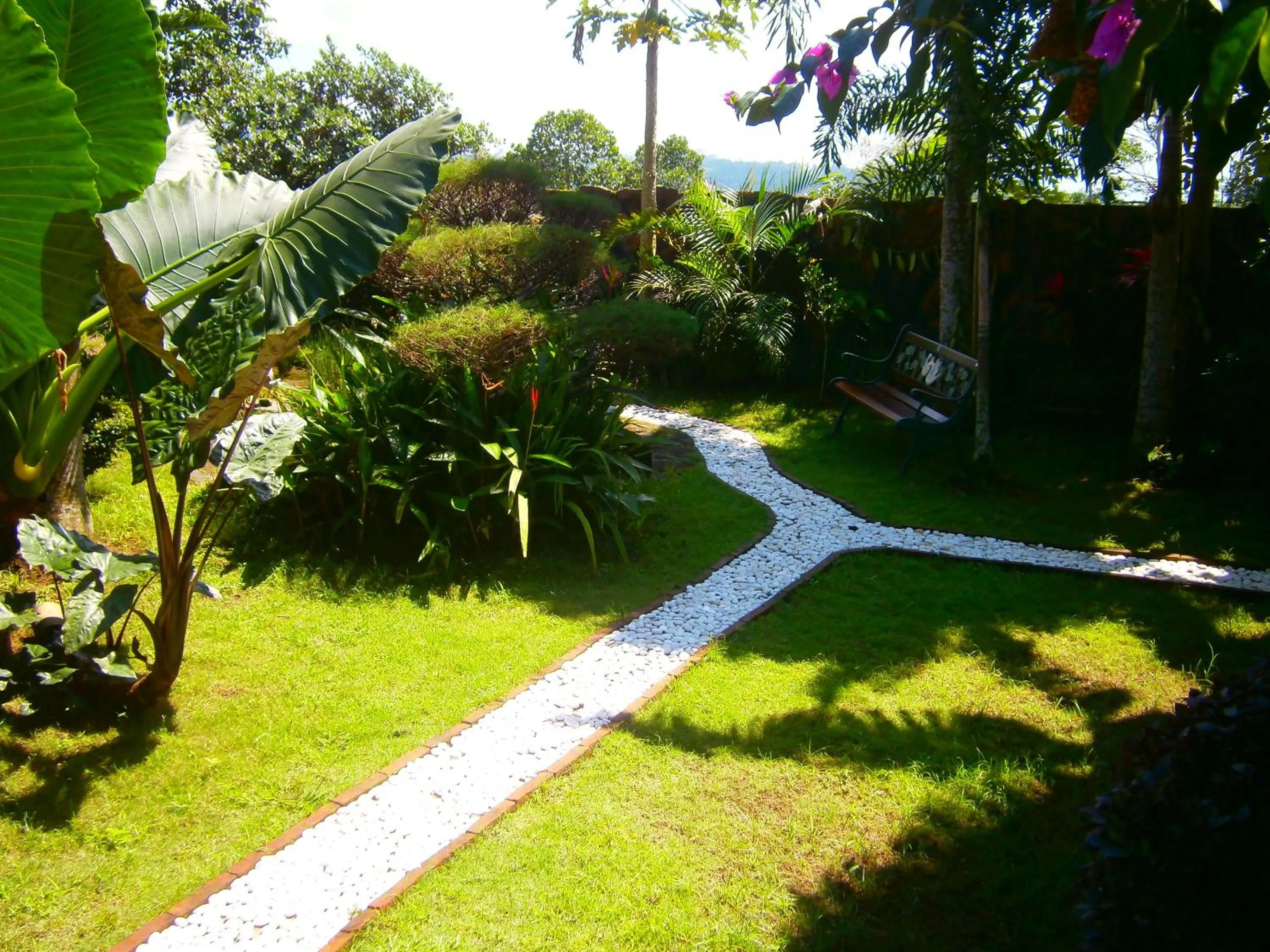 Garden in Villa Sumbing Indah