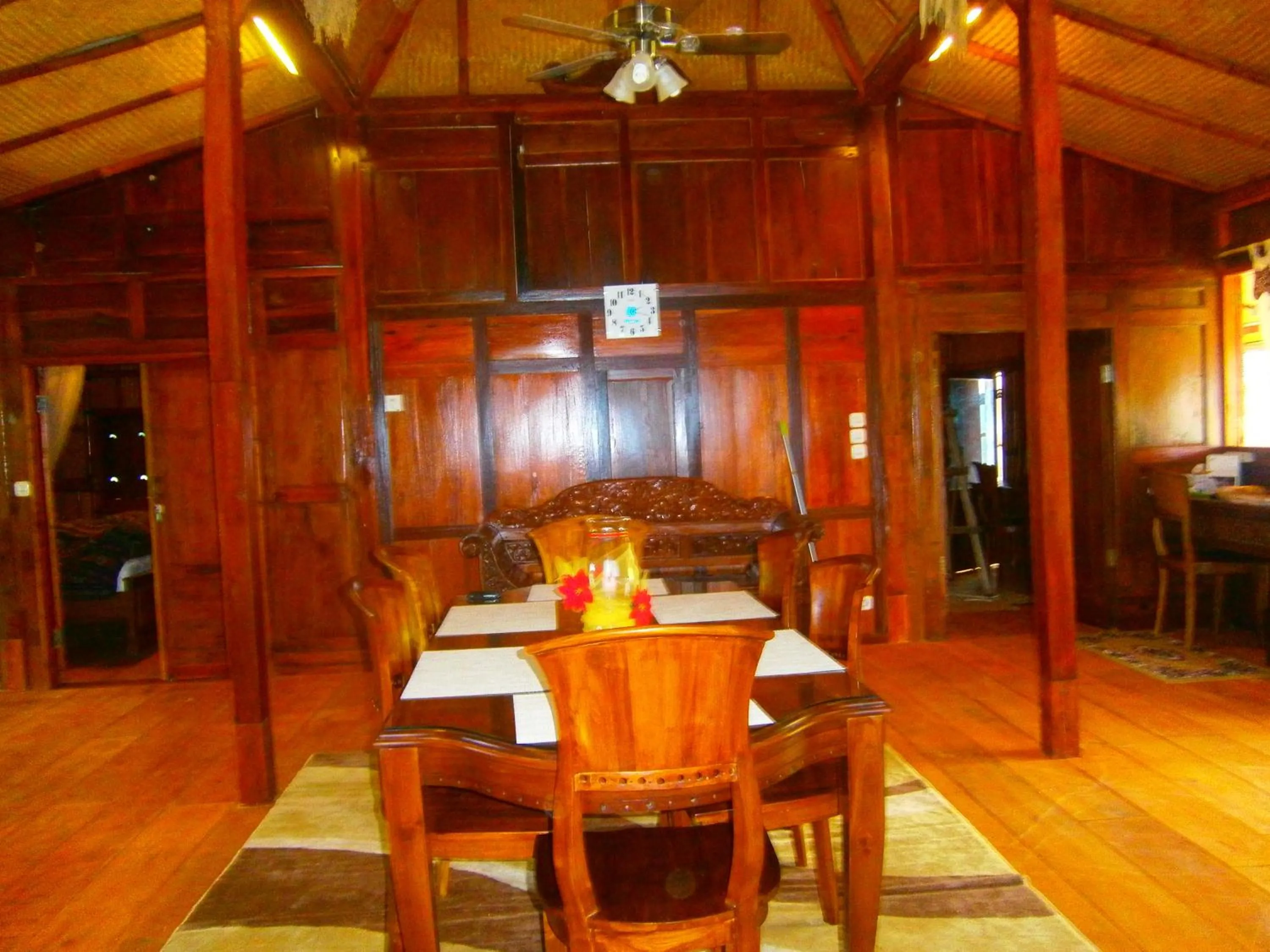 Seating area in Villa Sumbing Indah