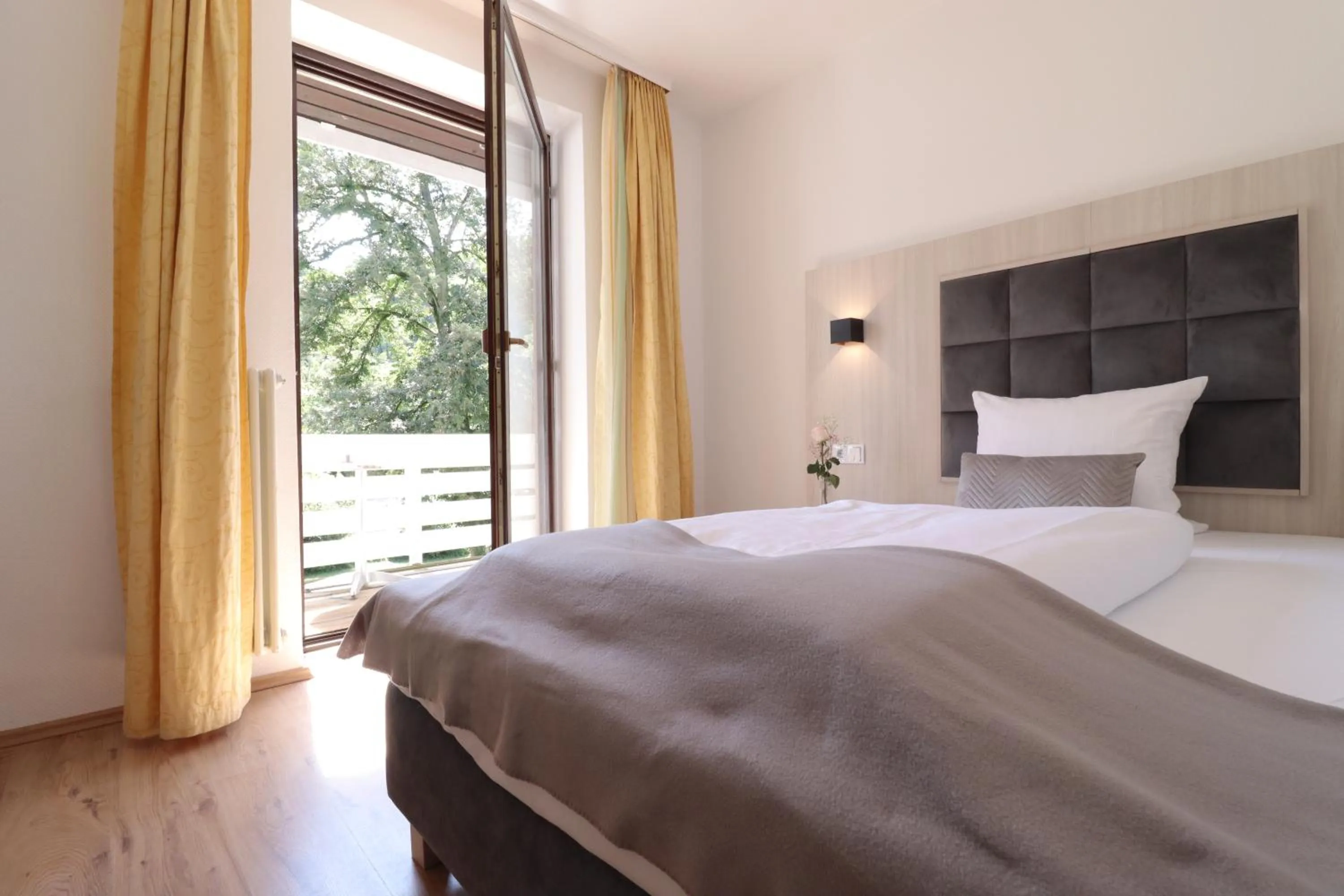 Bed in Hotel Kurparkblick